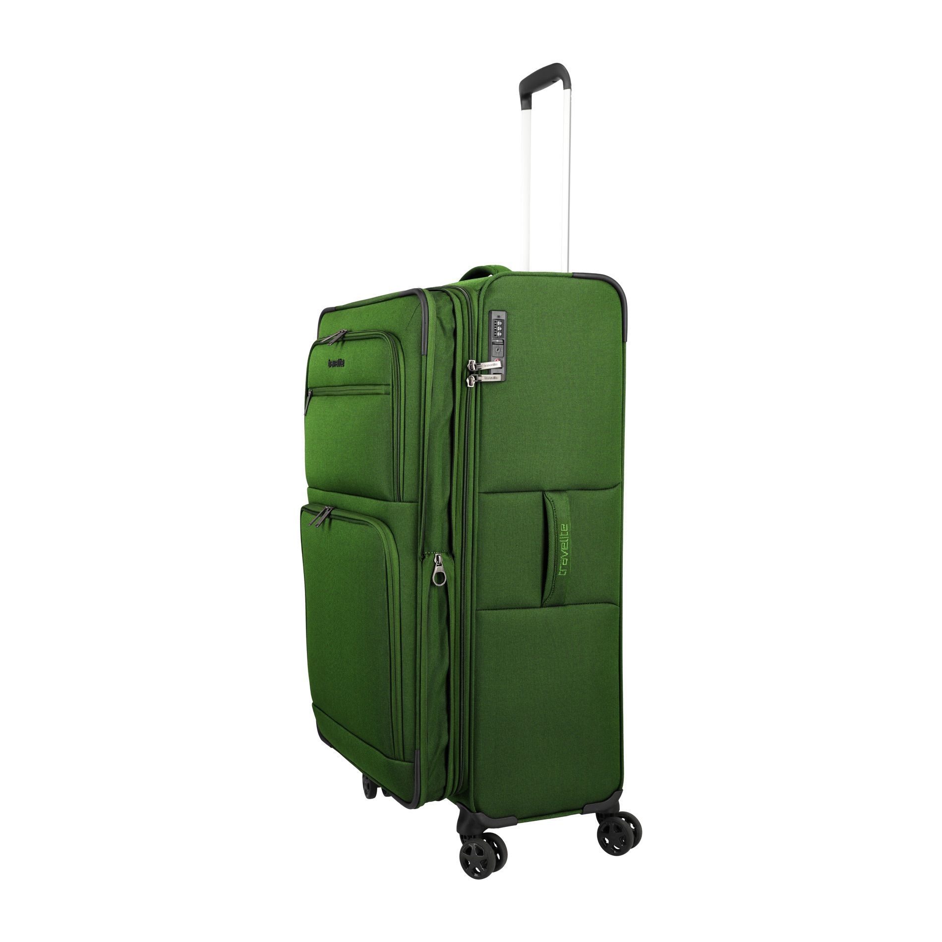 CUBIS Trolley L (83 cm) erweiterbar - Green