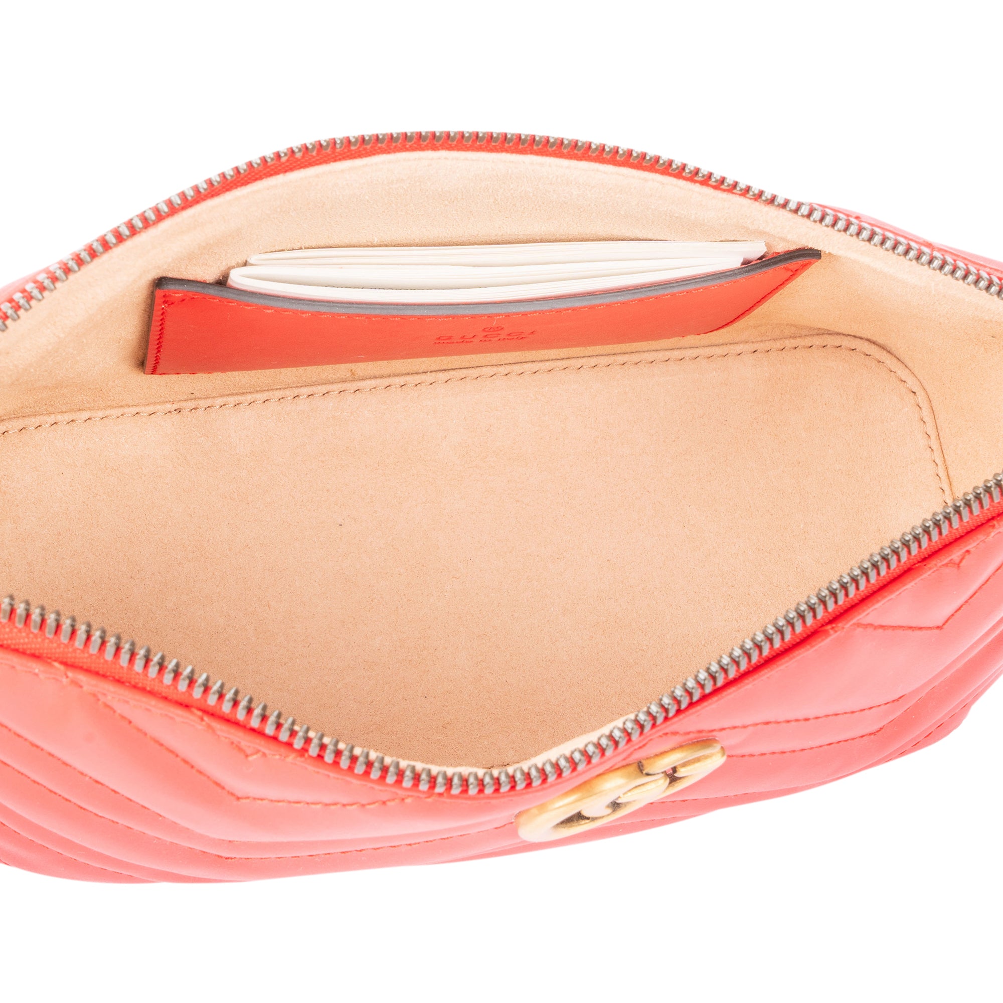 Sac à bandoulière GUCCI Rosso en cuir Marmont