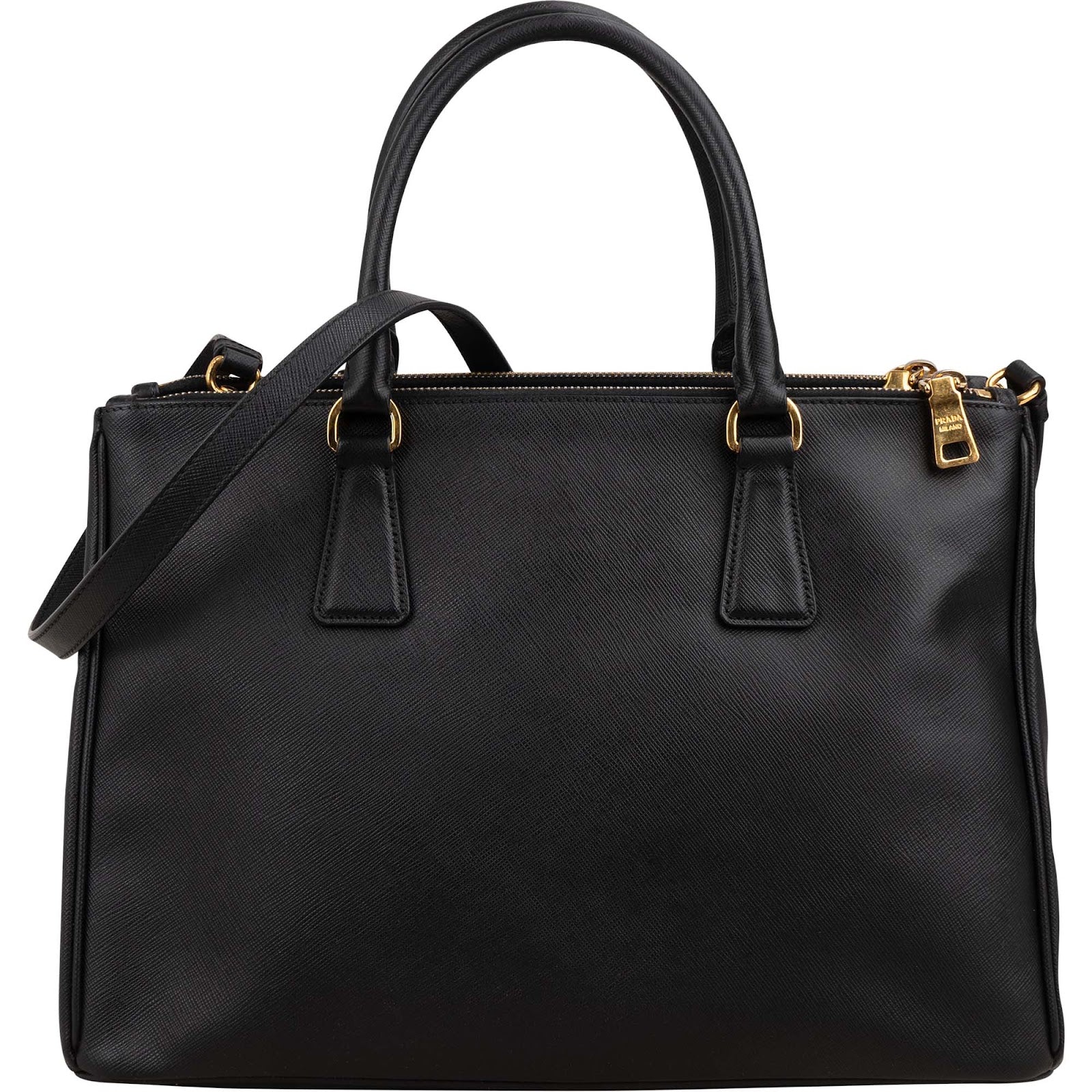 Prada - Galleria Handtasche in Schwarz