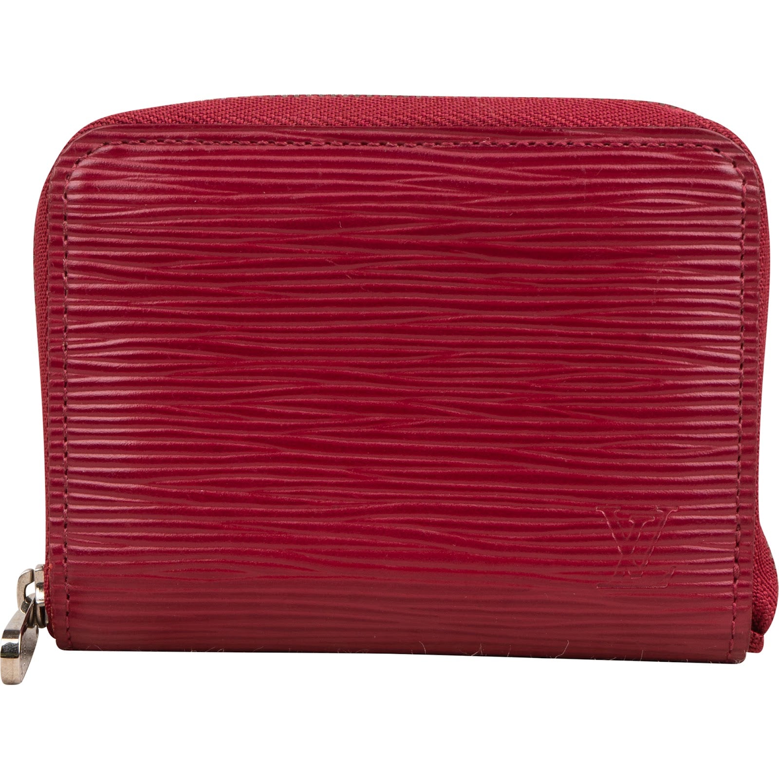 Louis Vuitton - Red Zippy Coin Purse Wallet