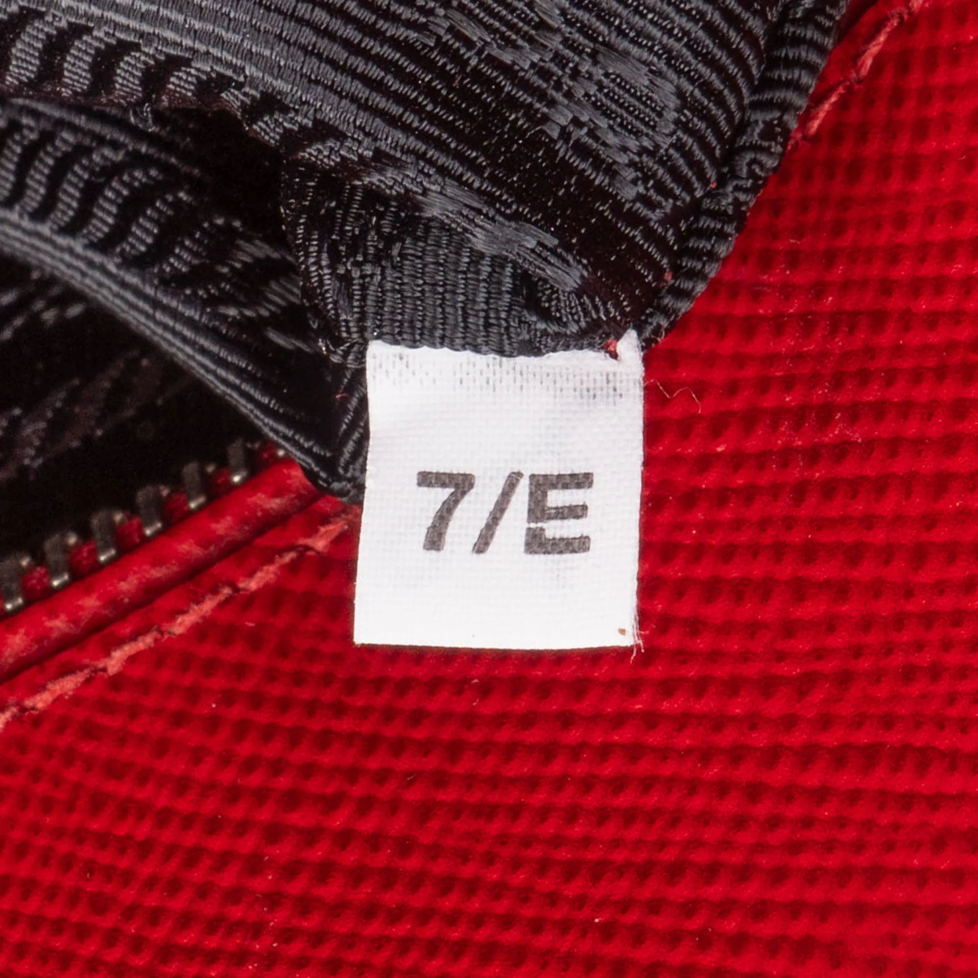 Prada Red Saffiano Leather Turnlock Double Handbag