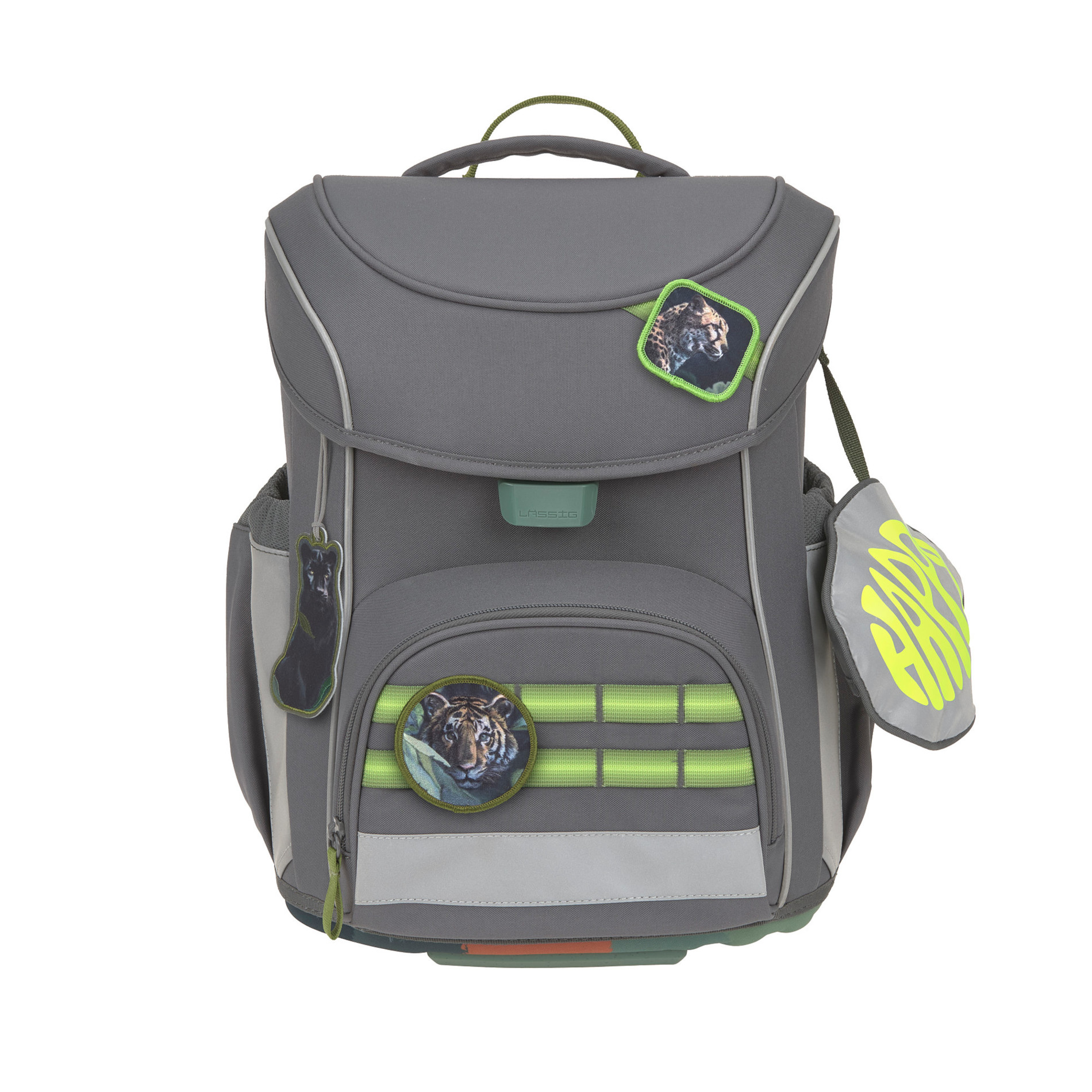 School Set Slim Unique Schulranzenset 6tlg. - anthracite