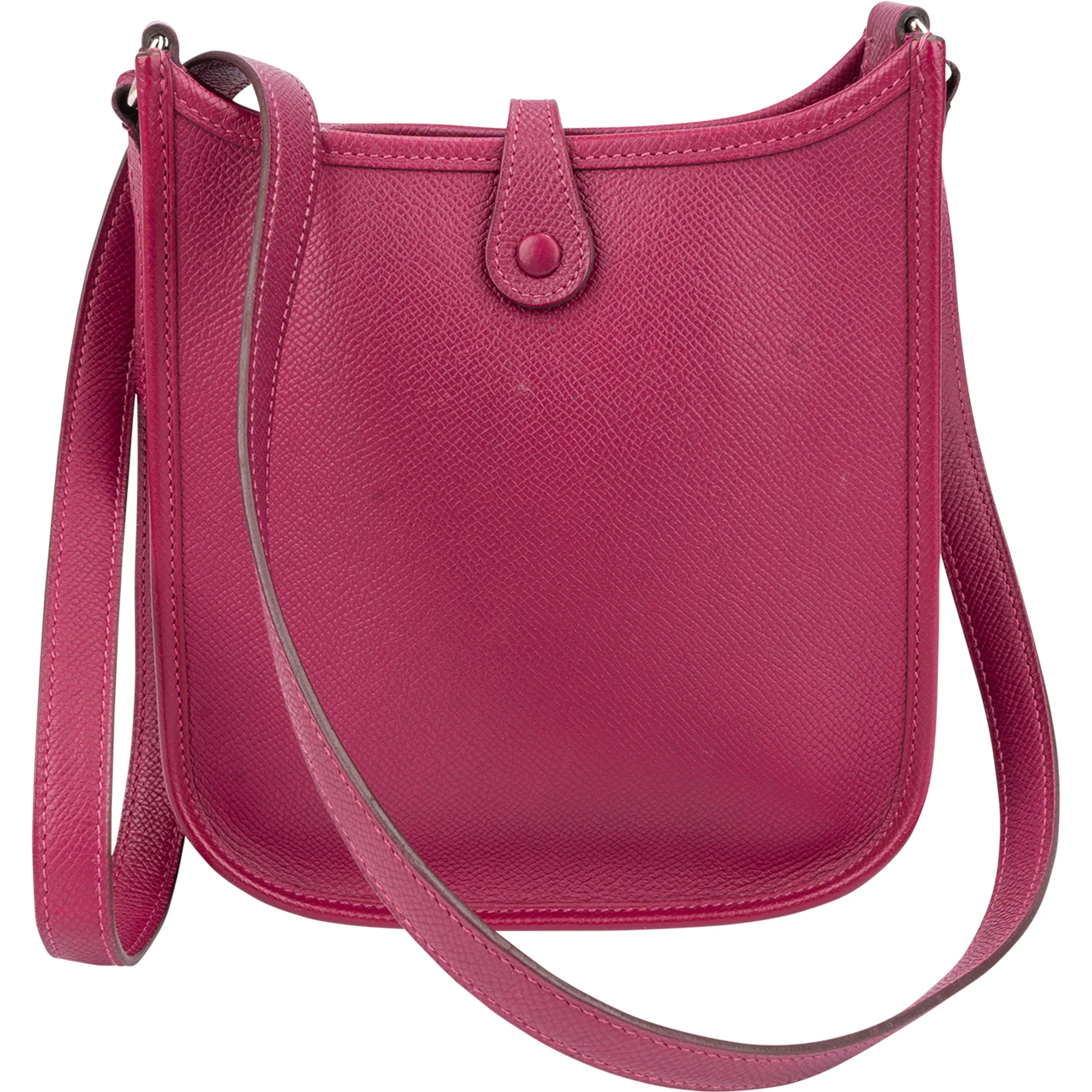Hermès Pink Epsom Leather Evelyne 16 Crossbody Bag
