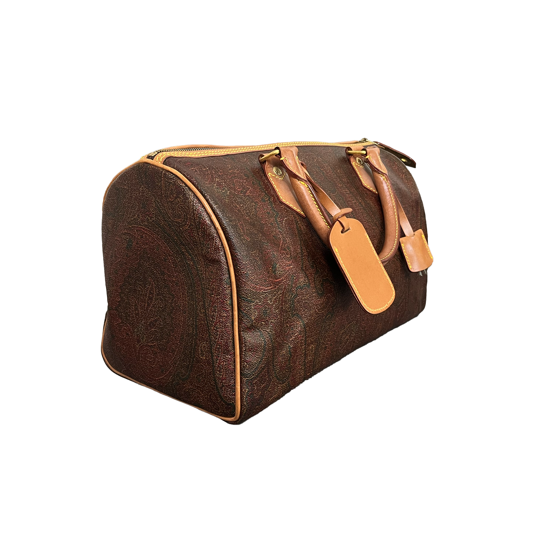 Etro Milano Vintage Paisley 30 Boston Bag