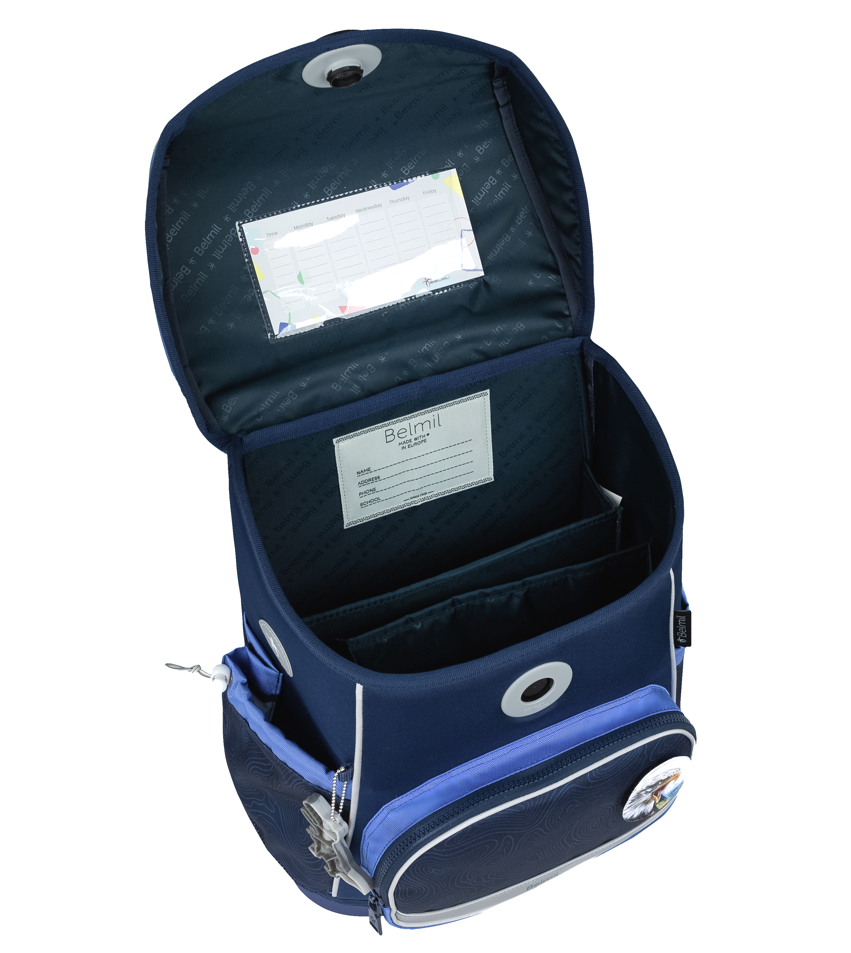 Compact Plus 5-piece satchel set - Topographic