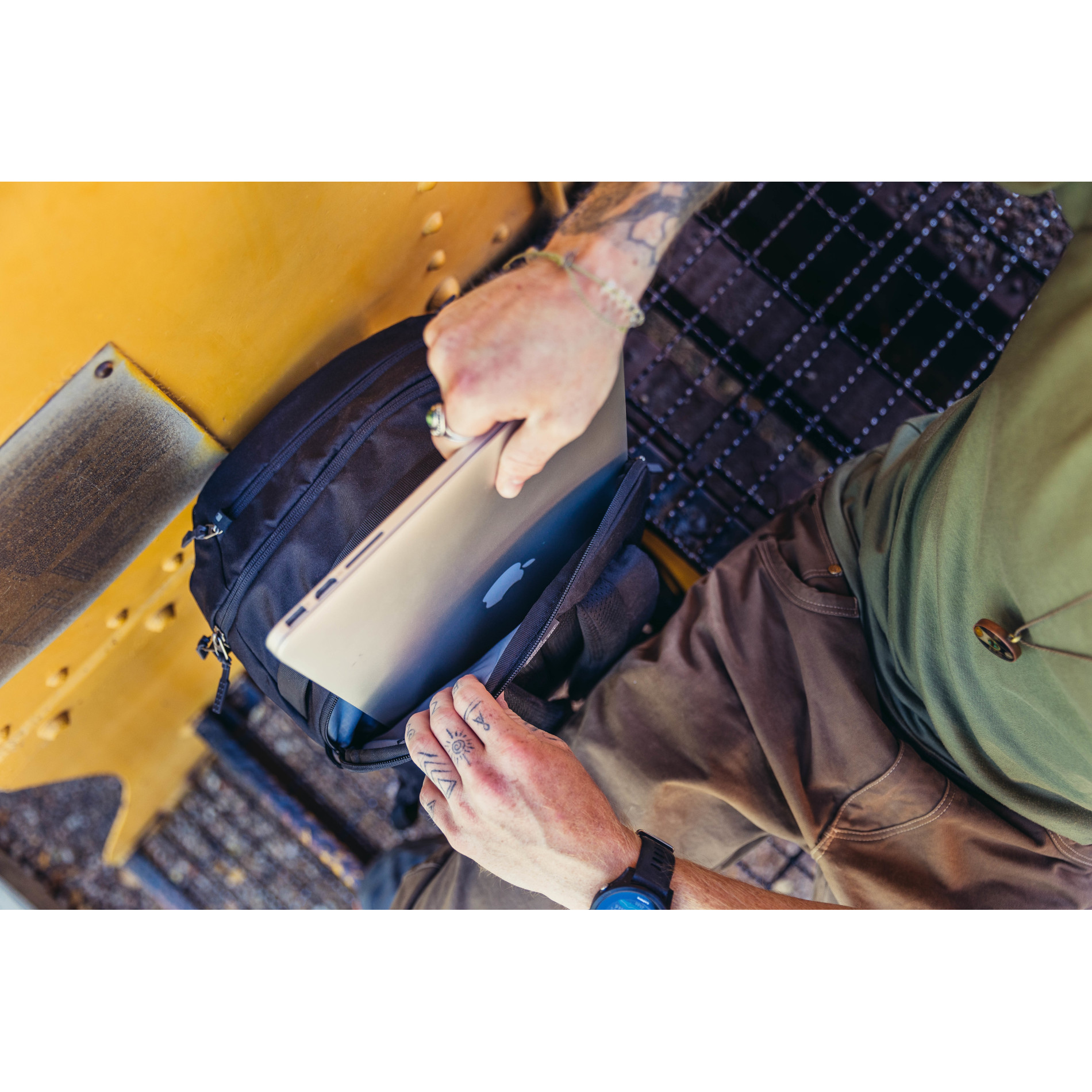 Rucksack BORDER - Coyote Brown