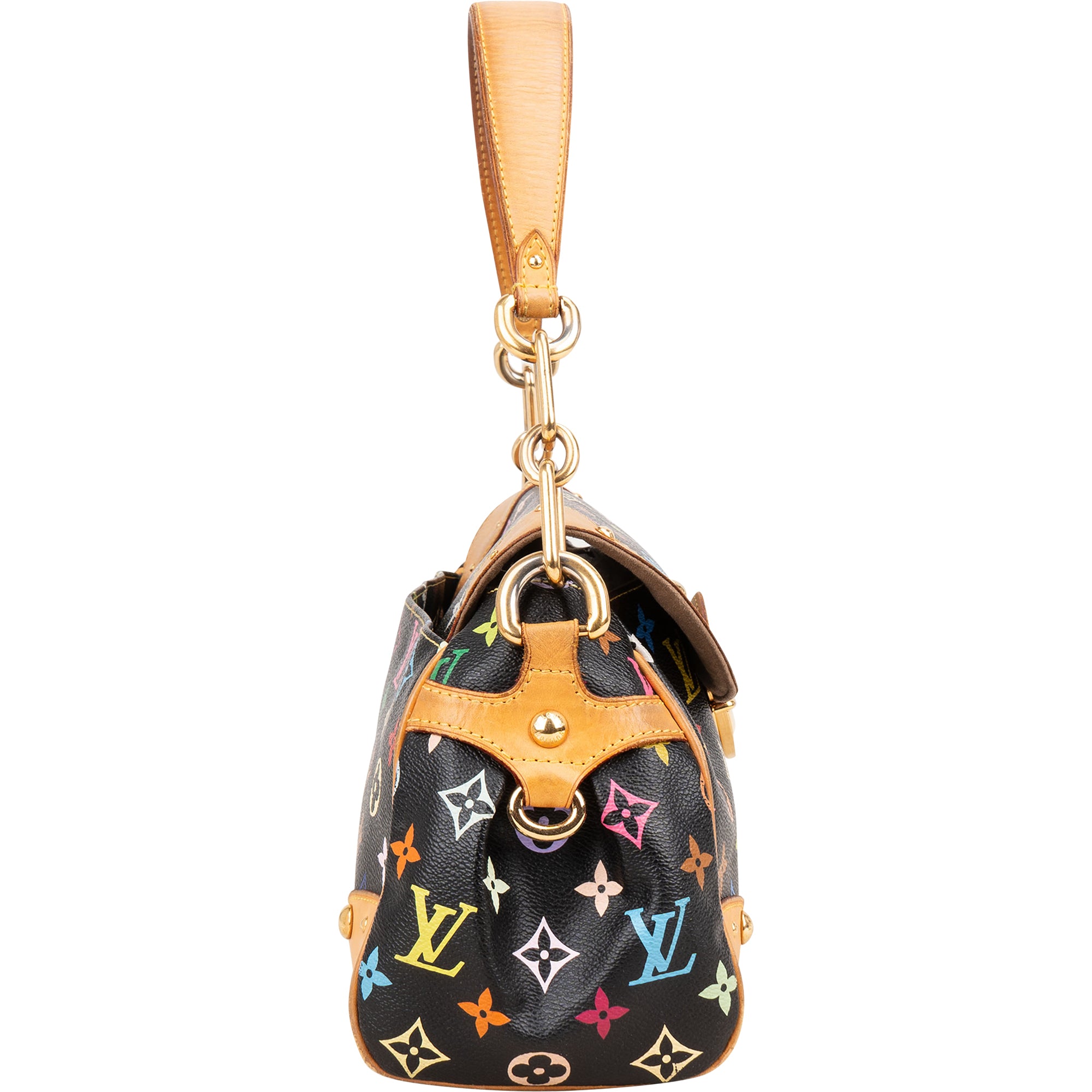 Louis Vuitton Canvas Monogram Multicolor Beverly MM Shoulder Bag