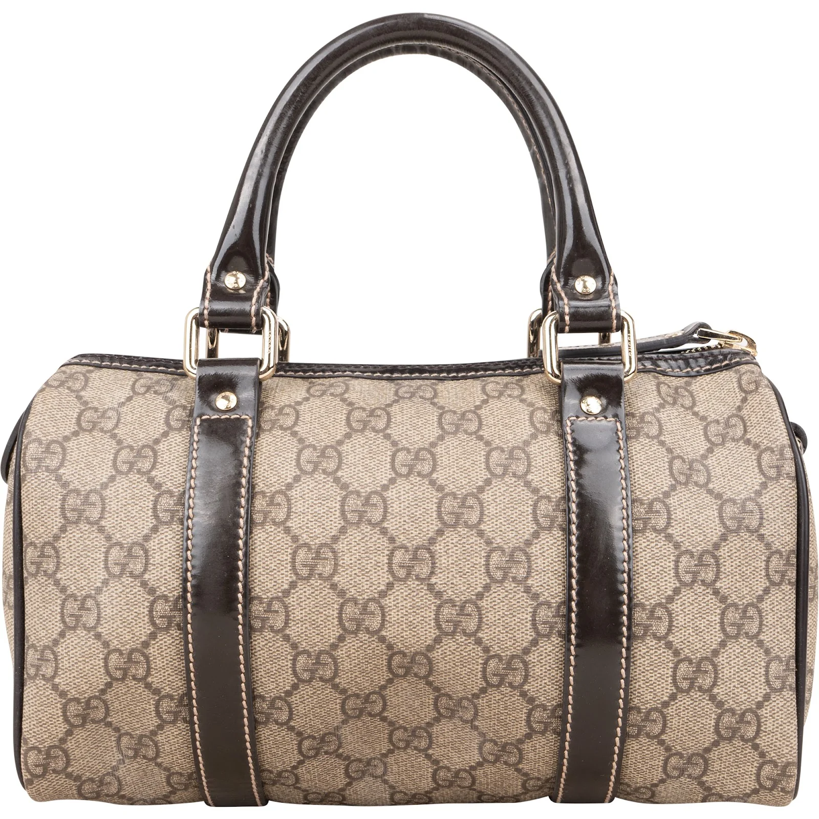 Gucci Monogram GG Supreme Joy Boston Bag