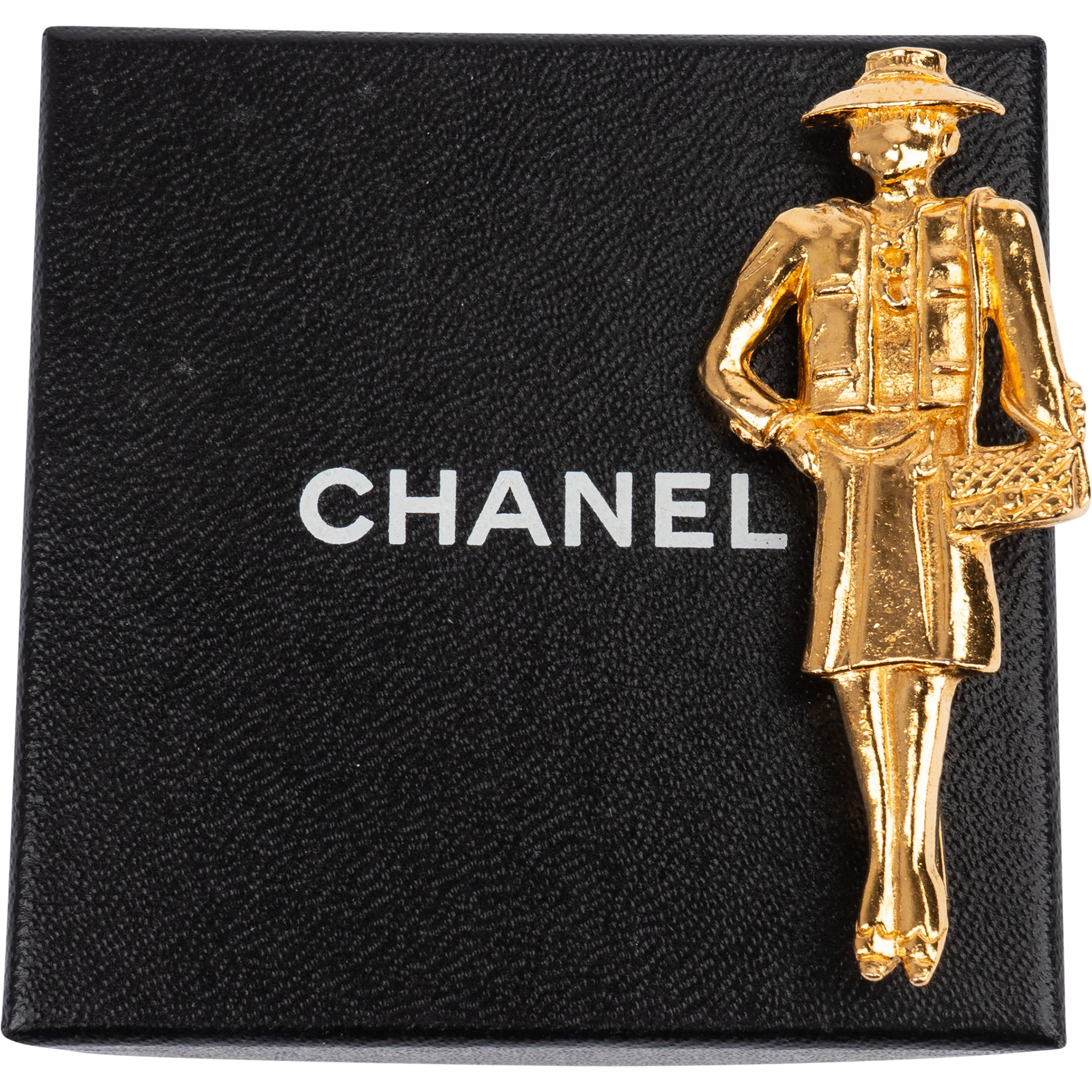 Chanel Golden Coco Brooch