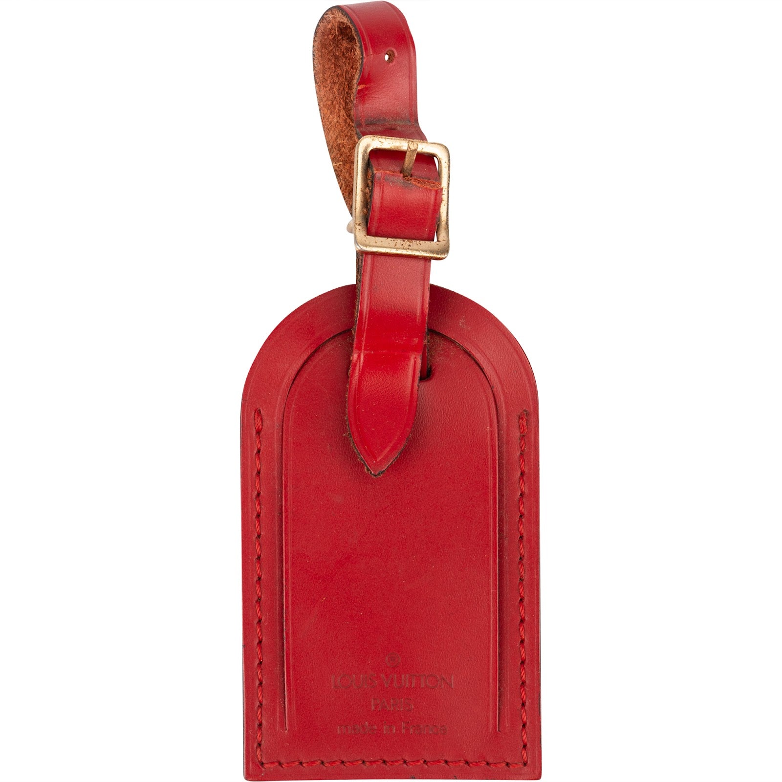 Louis Vuitton - roter Gepäckanhänger