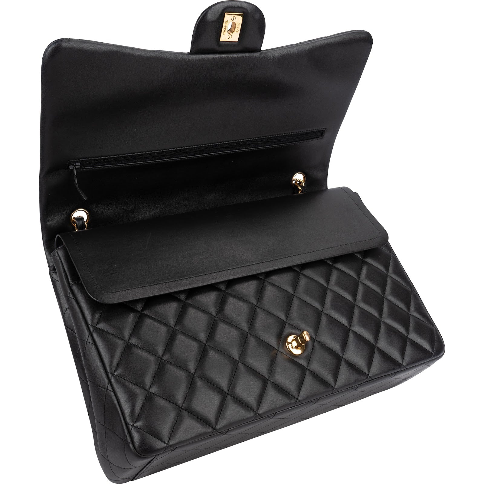 Chanel - Maxi Double Flap Schultertasche