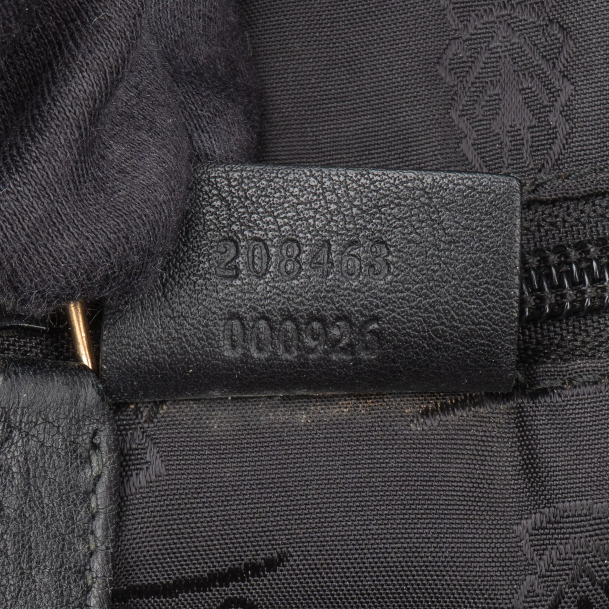 Gucci Leather GG Monogram Business Tasche