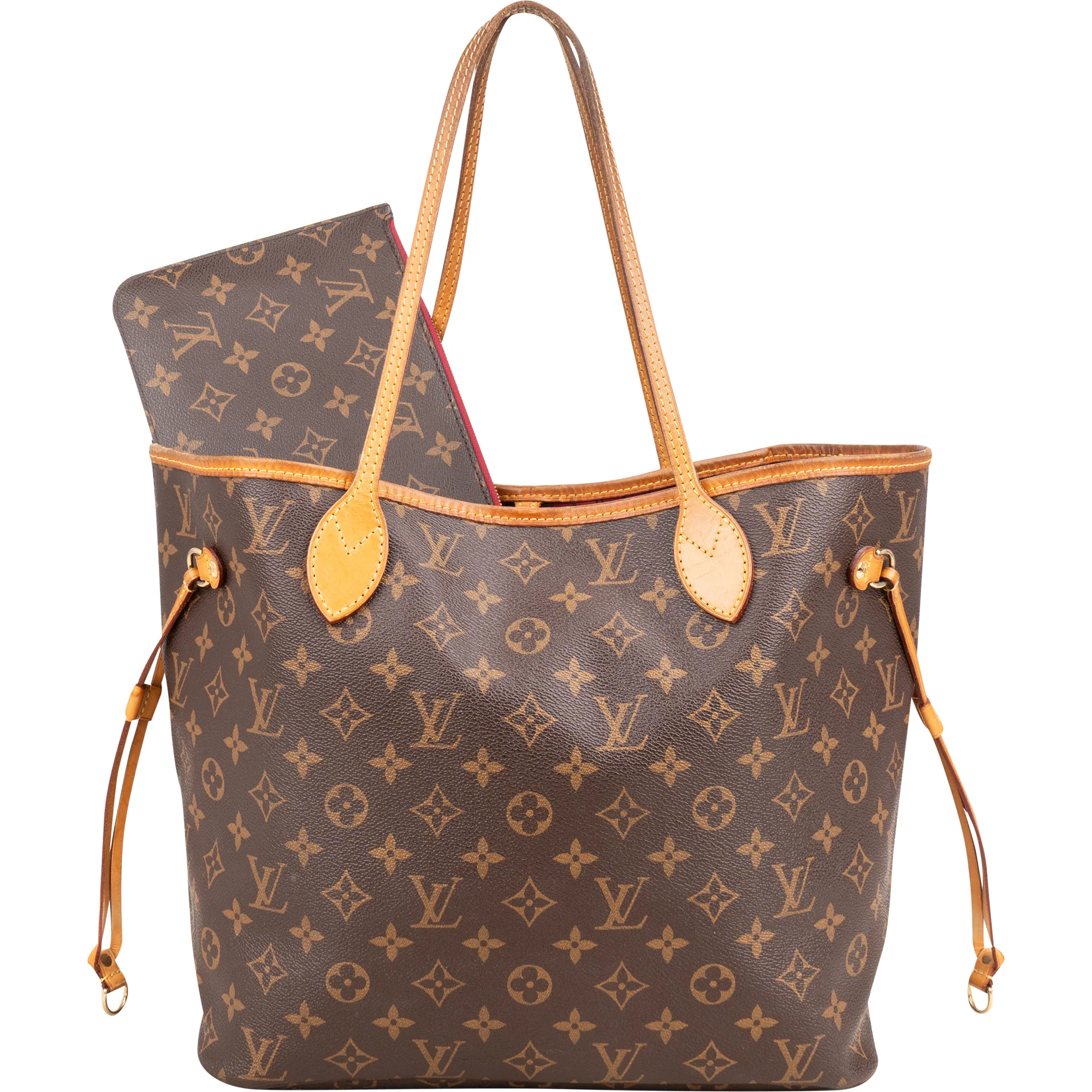 Louis Vuitton Canvas Monogram Neverfull MM Shopper