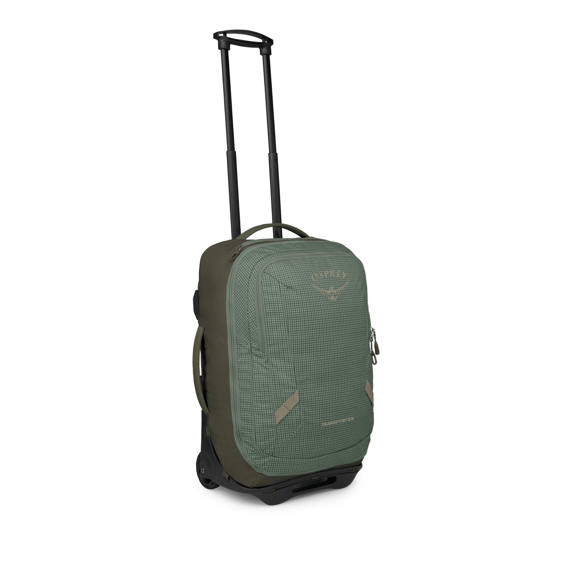 Transporter Wheeled Carry On - Pine Leaf-Earl Grey