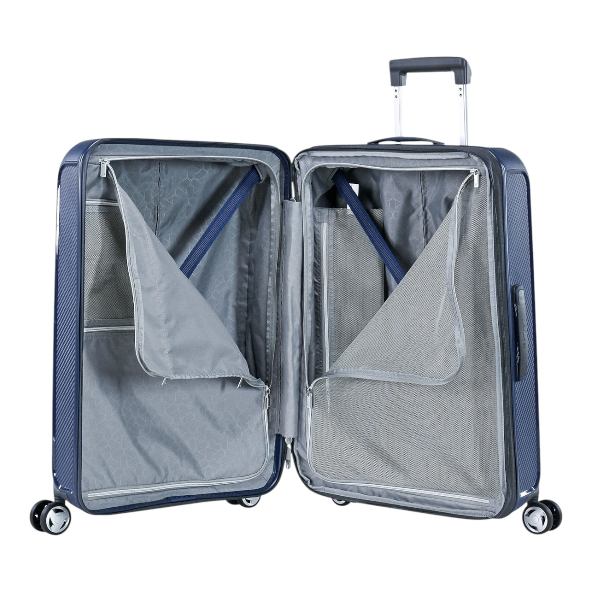 AEGIS Trolley M (67 cm) erweiterbar - dunkelblau