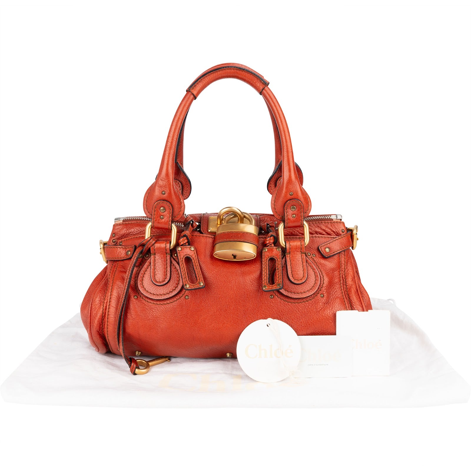 Skórzana torebka typu satchel Chloé w stylu Paddington