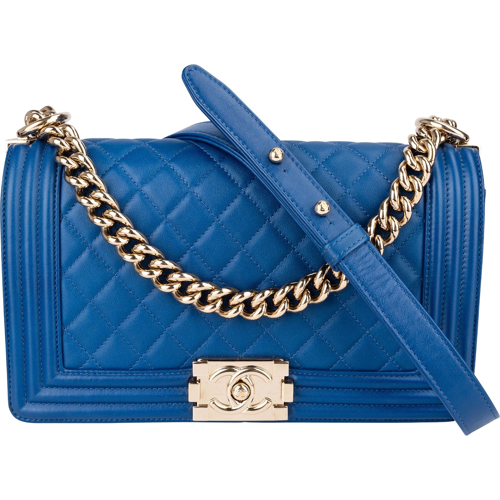 Chanel - Medium Boy Single Flap Crossbody Bag