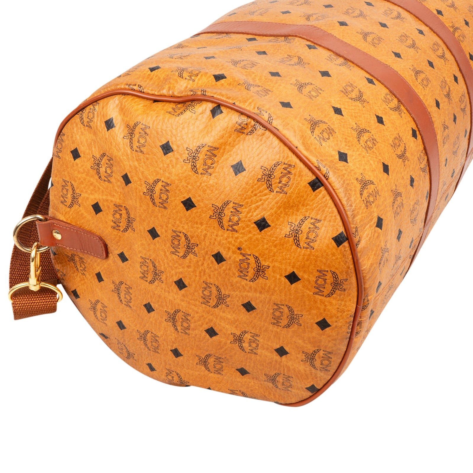 Sac de voyage MCM Monogram Visetos Boston 50