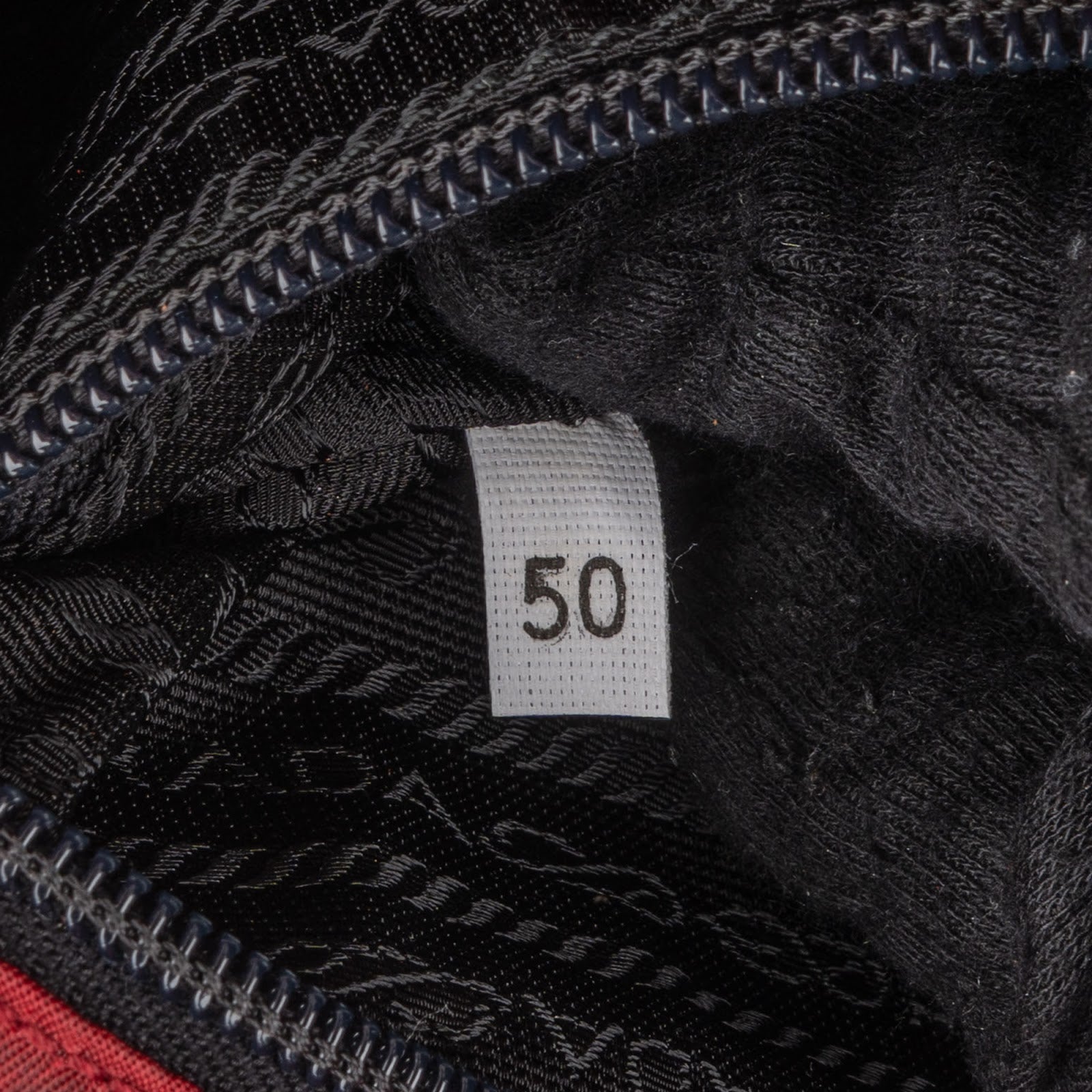 Prada Red Tessuto Handbag