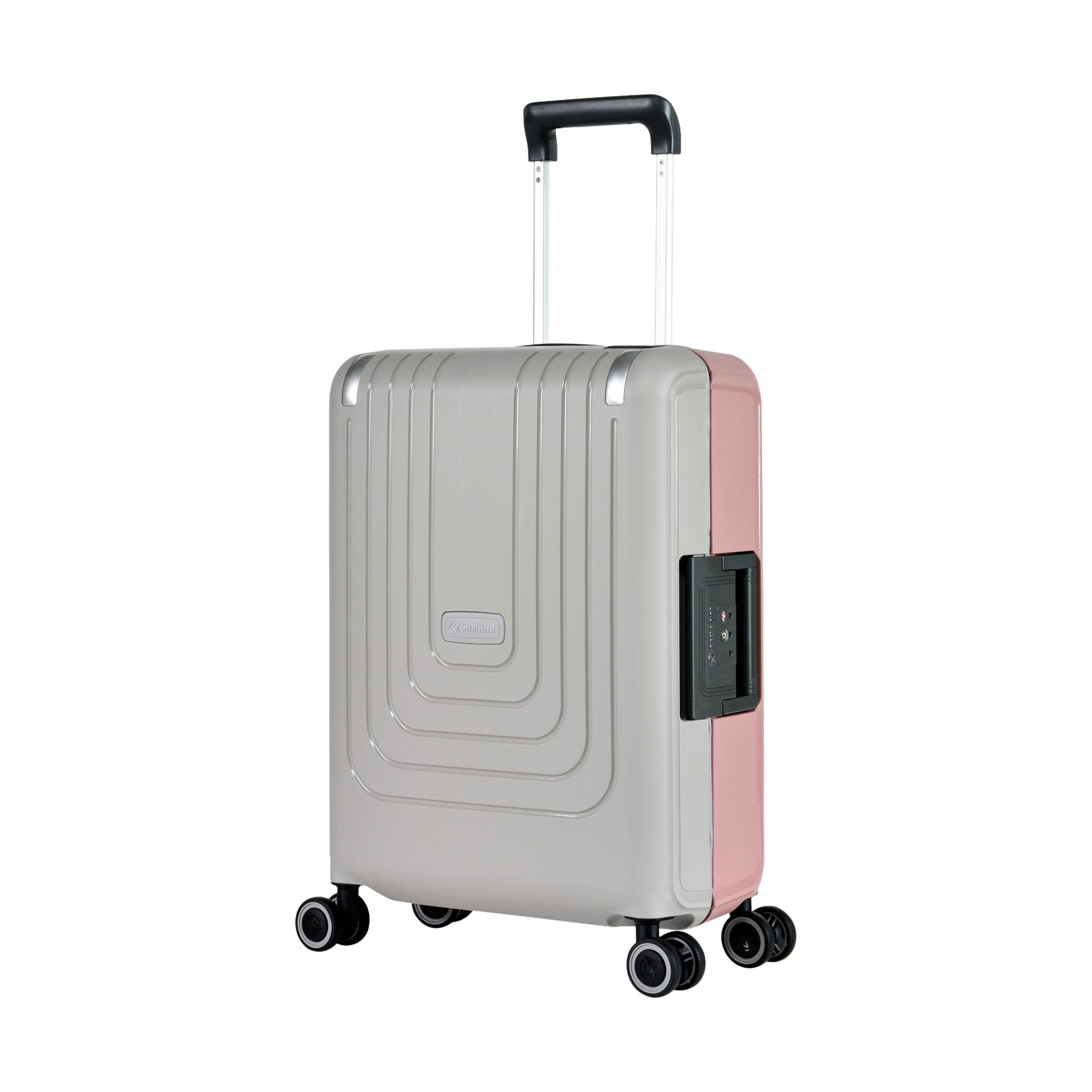 VERTICA Handgepäck Special Edition (55cm) - grau/rosa
