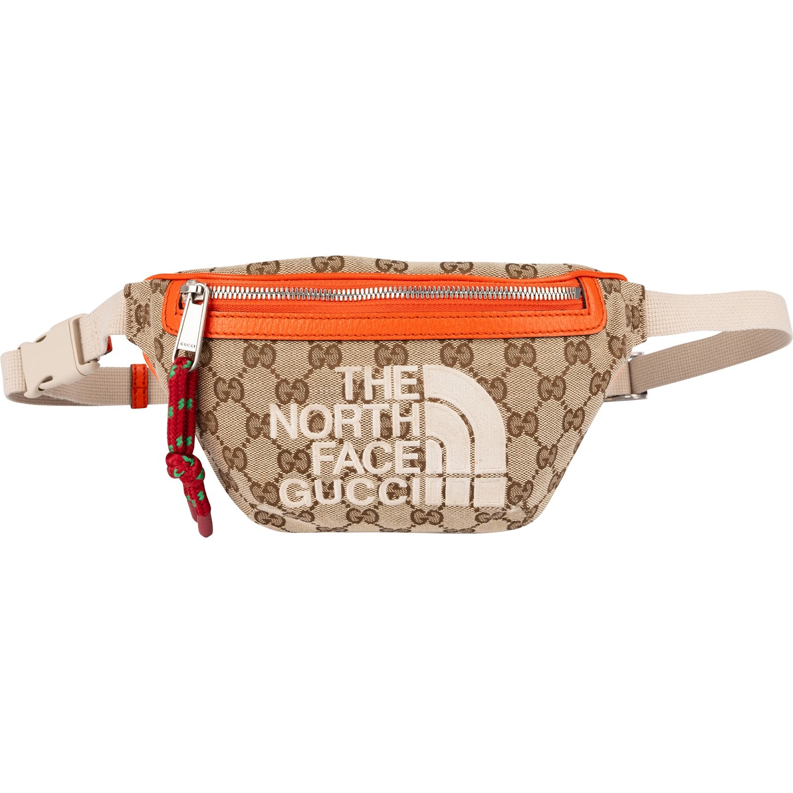 Gucci x The North Face -  GG Canvas Belt Bag