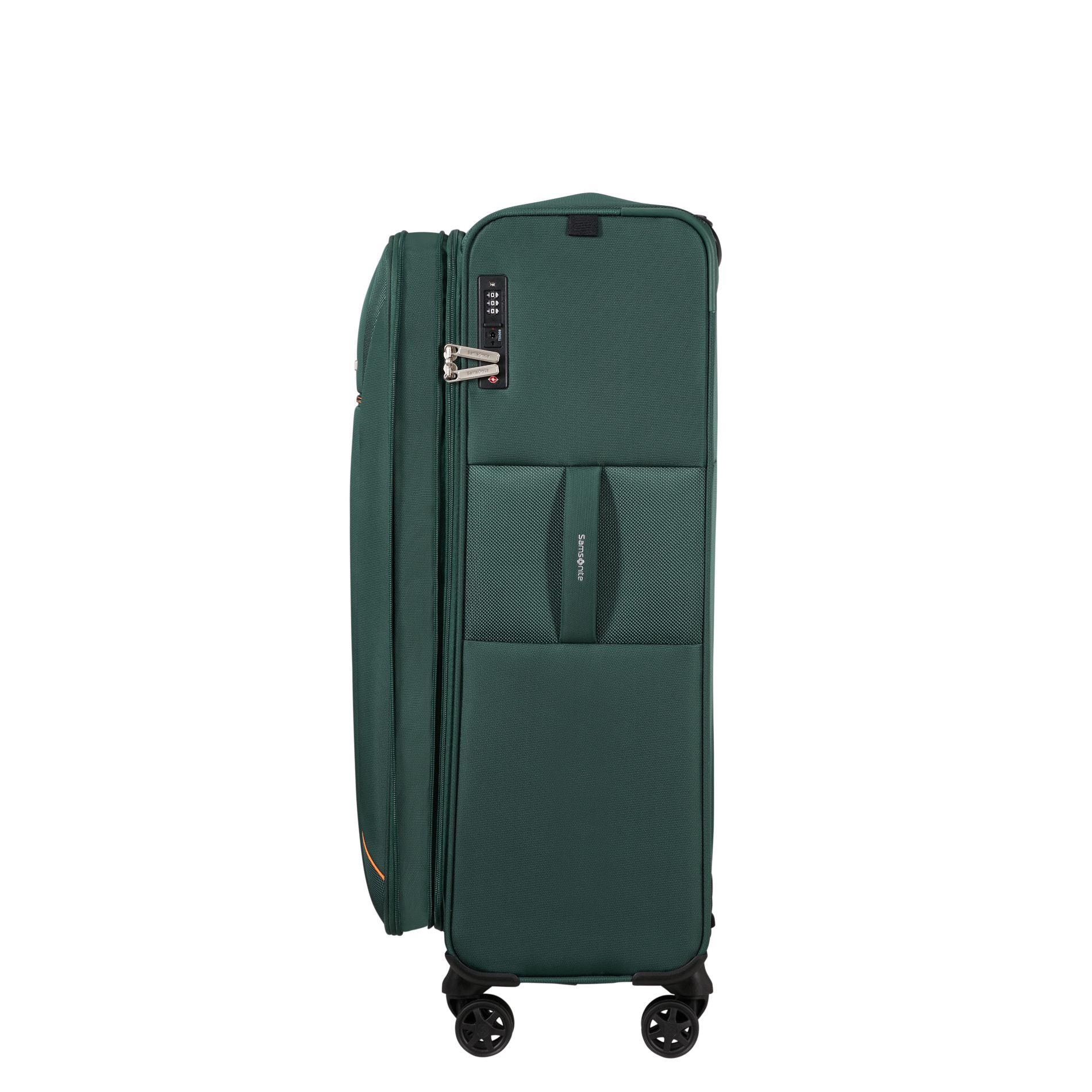 BASE BREEZE Trolley L (78 cm) erweiterbar - DARK GREEN