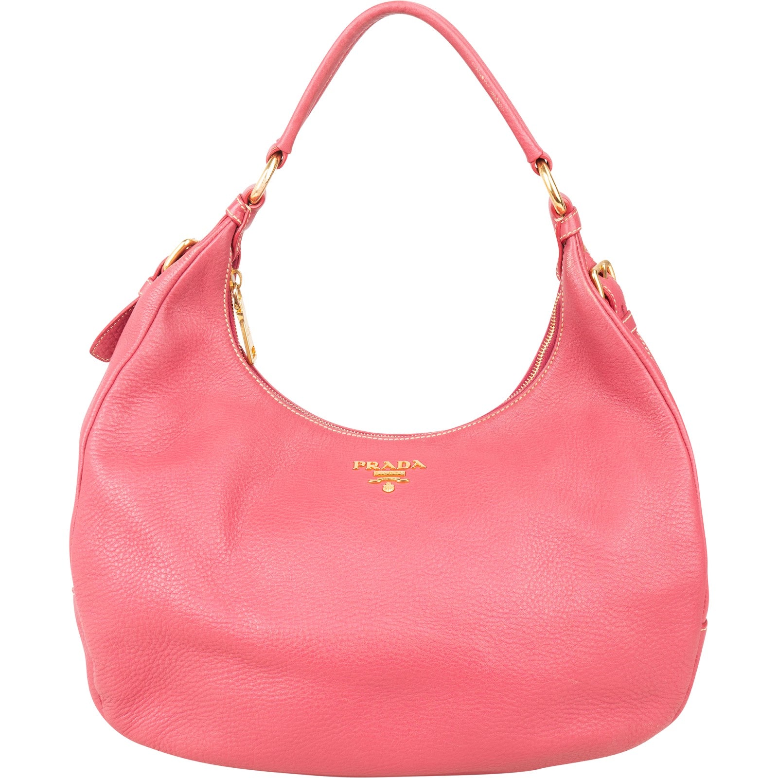 Prada - Vitello Daino Hobo Shoulder Bag