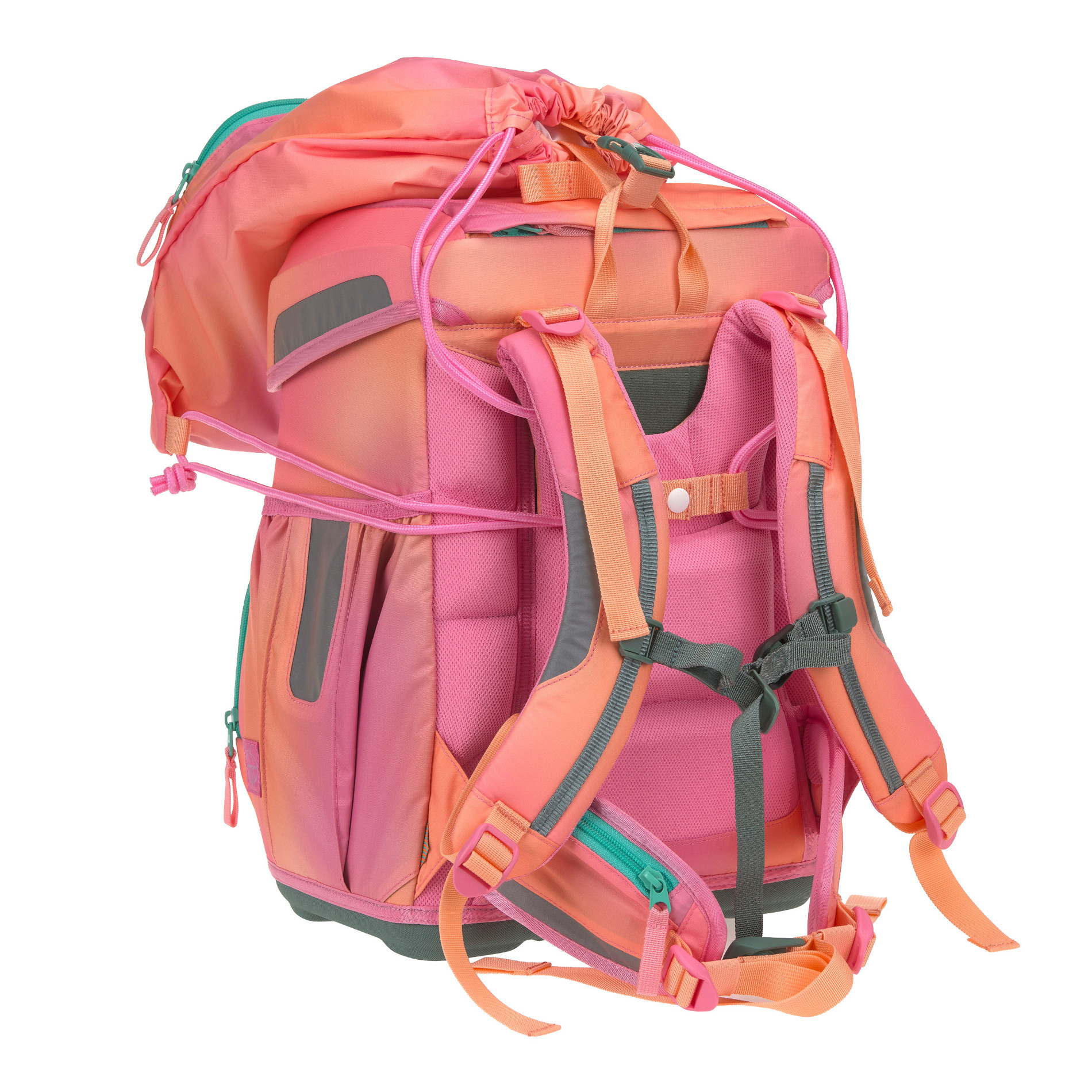 School Set Light Unique Schulranzenset 5tlg. - Sunset pink