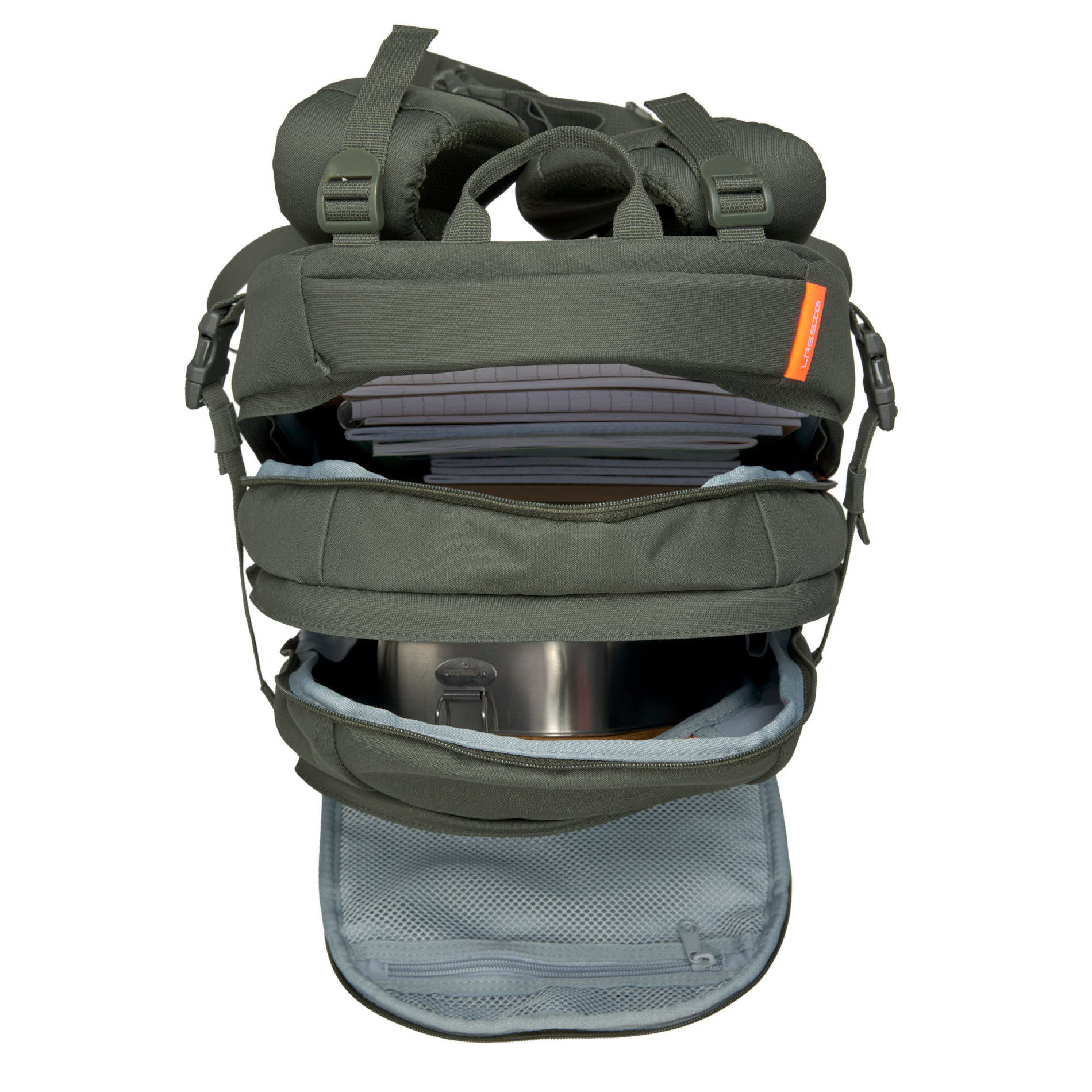 School Backpack Origin Bold - Dark Olive