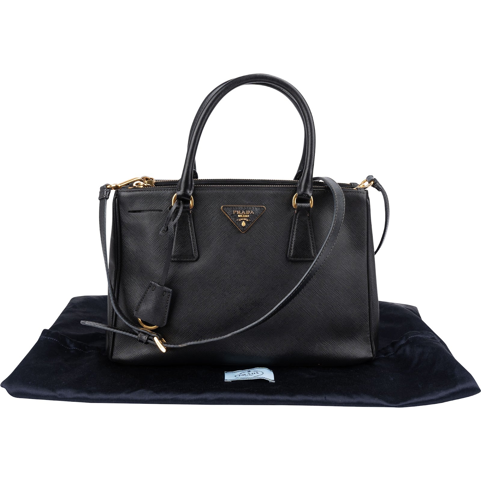 Prada – Saffiano Galleria-handtas