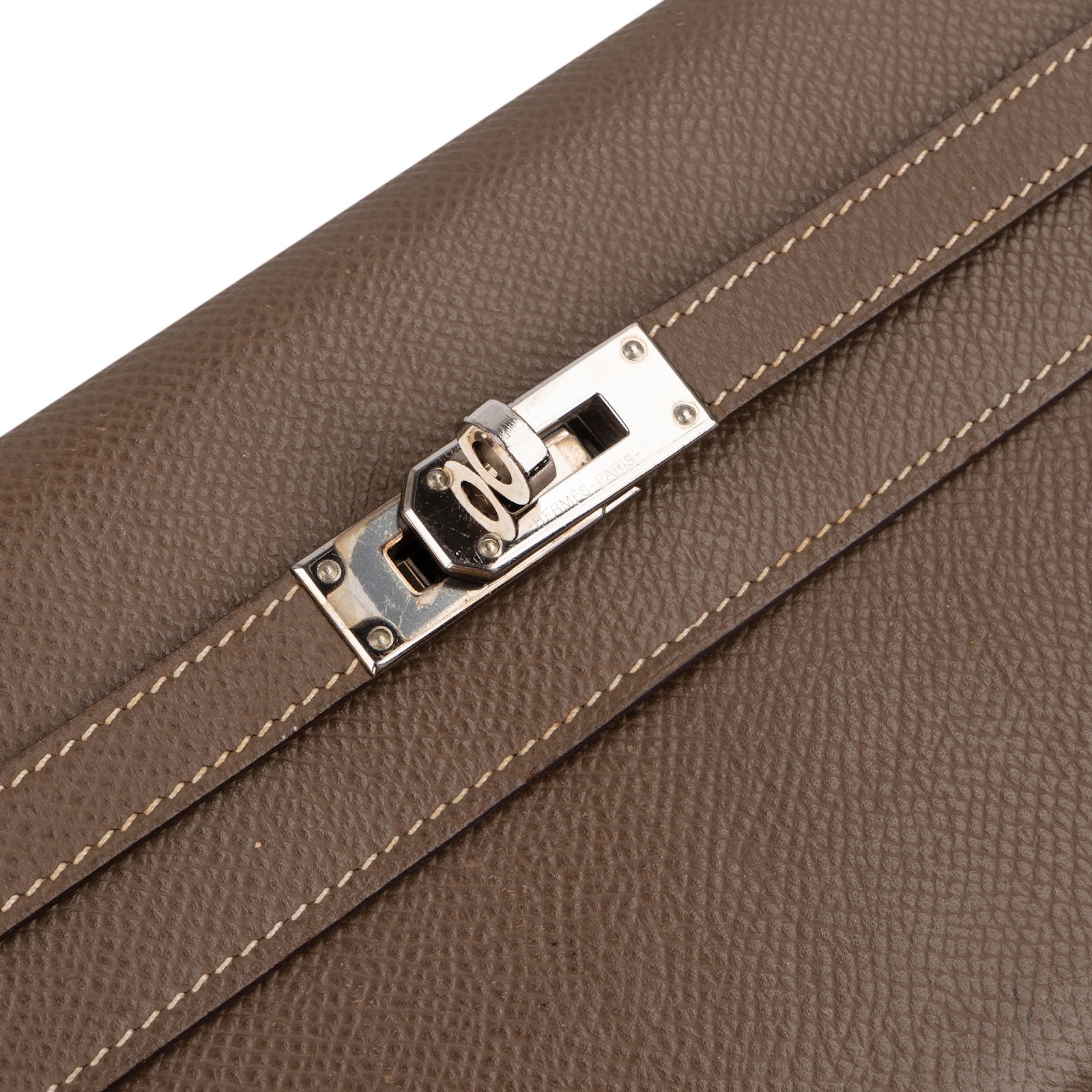 Hermès - Palladium Kelly Wallet