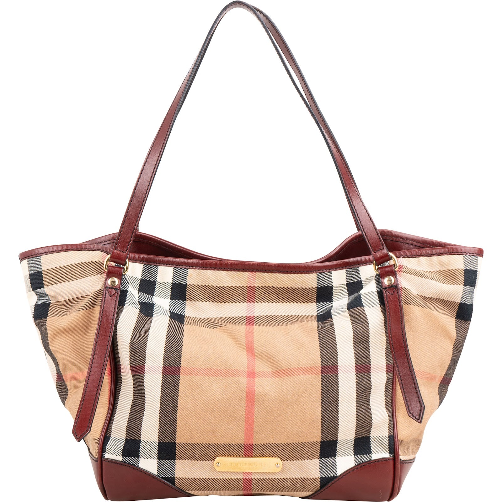 Burberry - Haymarket Check Canterbury Schultertasche