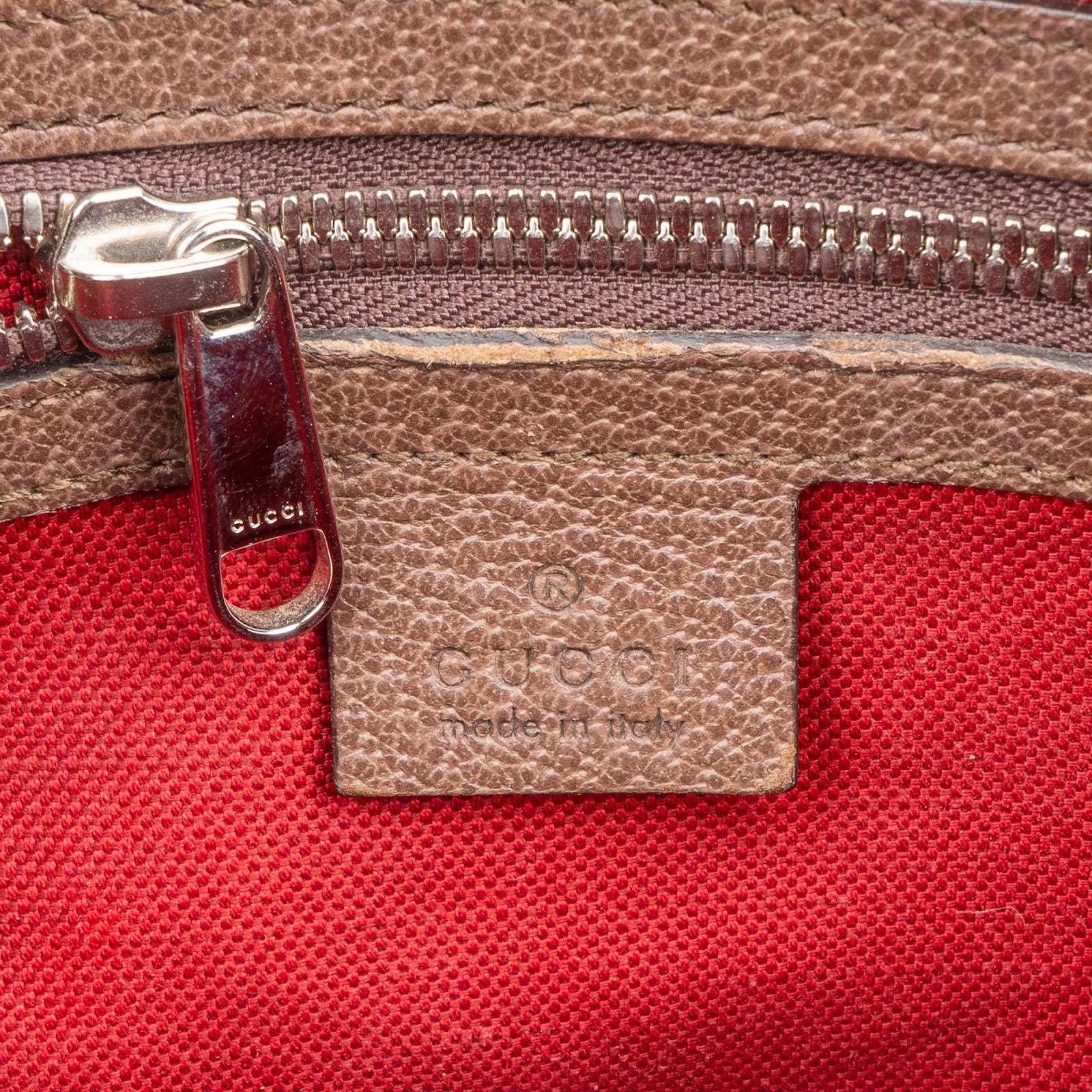 Gucci – Monogram GG Supreme Studded Trunk Crossbody Bag