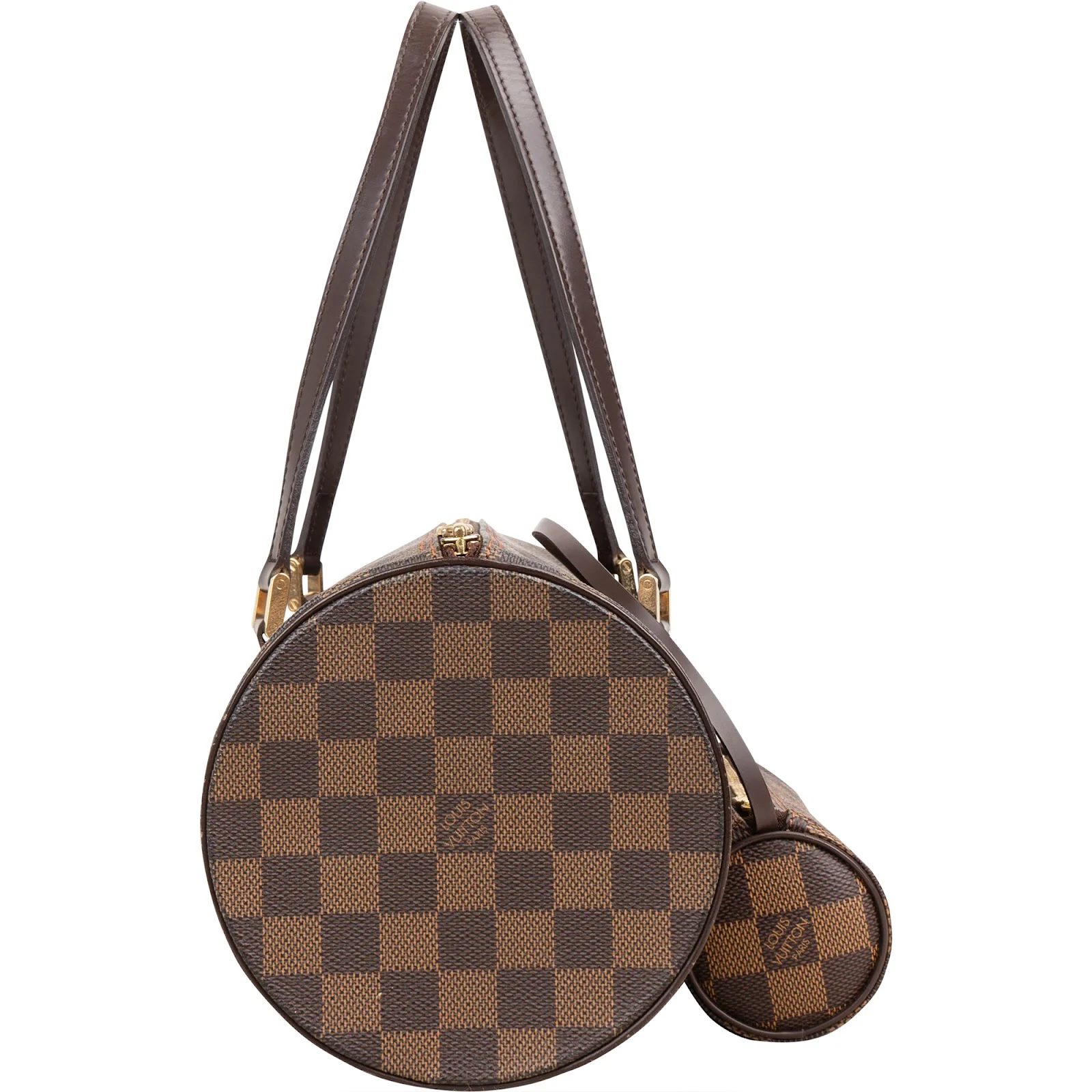 Louis Vuitton Monogram Damier Ebene Canvas Papillon Set Handbag