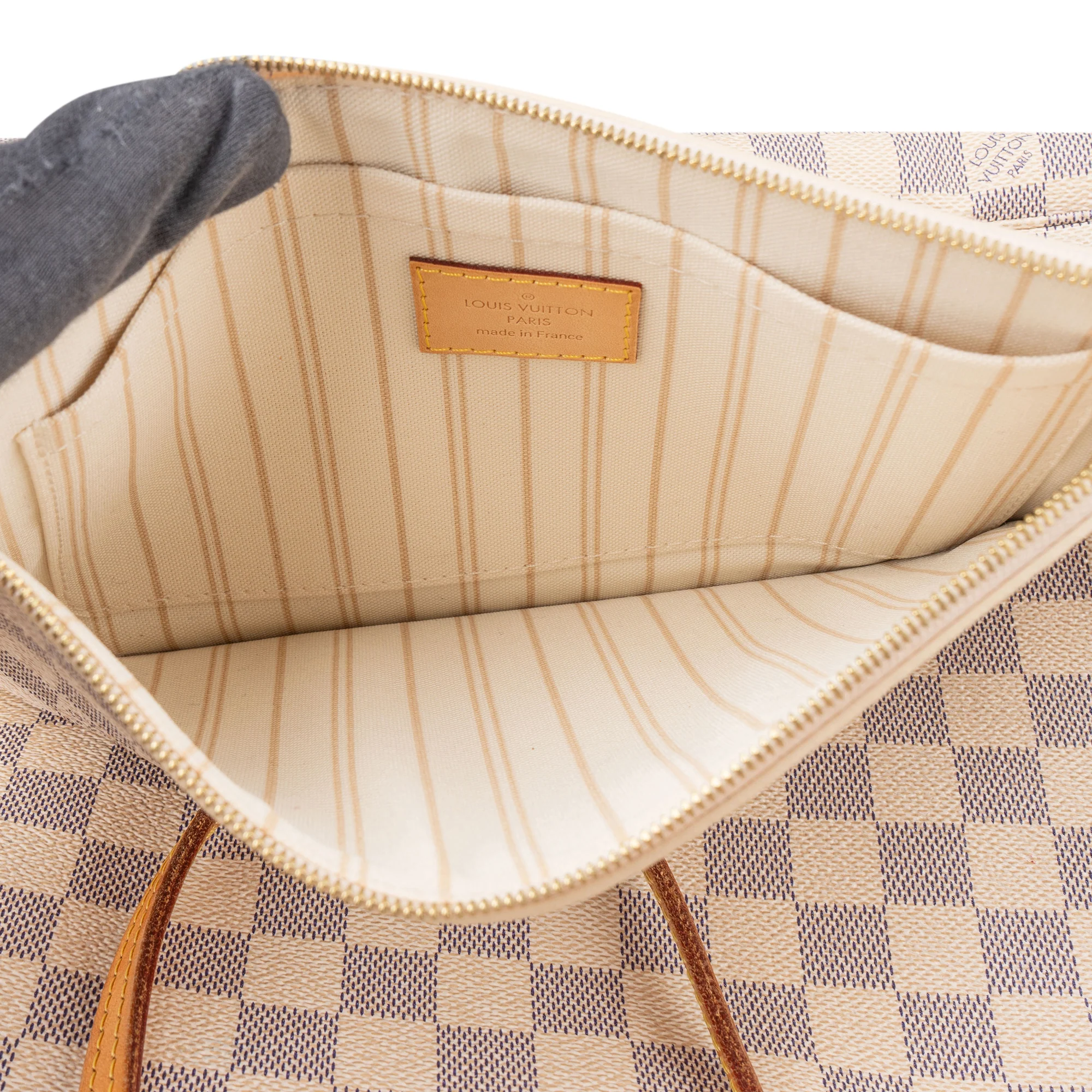 Louis Vuitton Damier Azur Monogram Neverfull GM Shopper