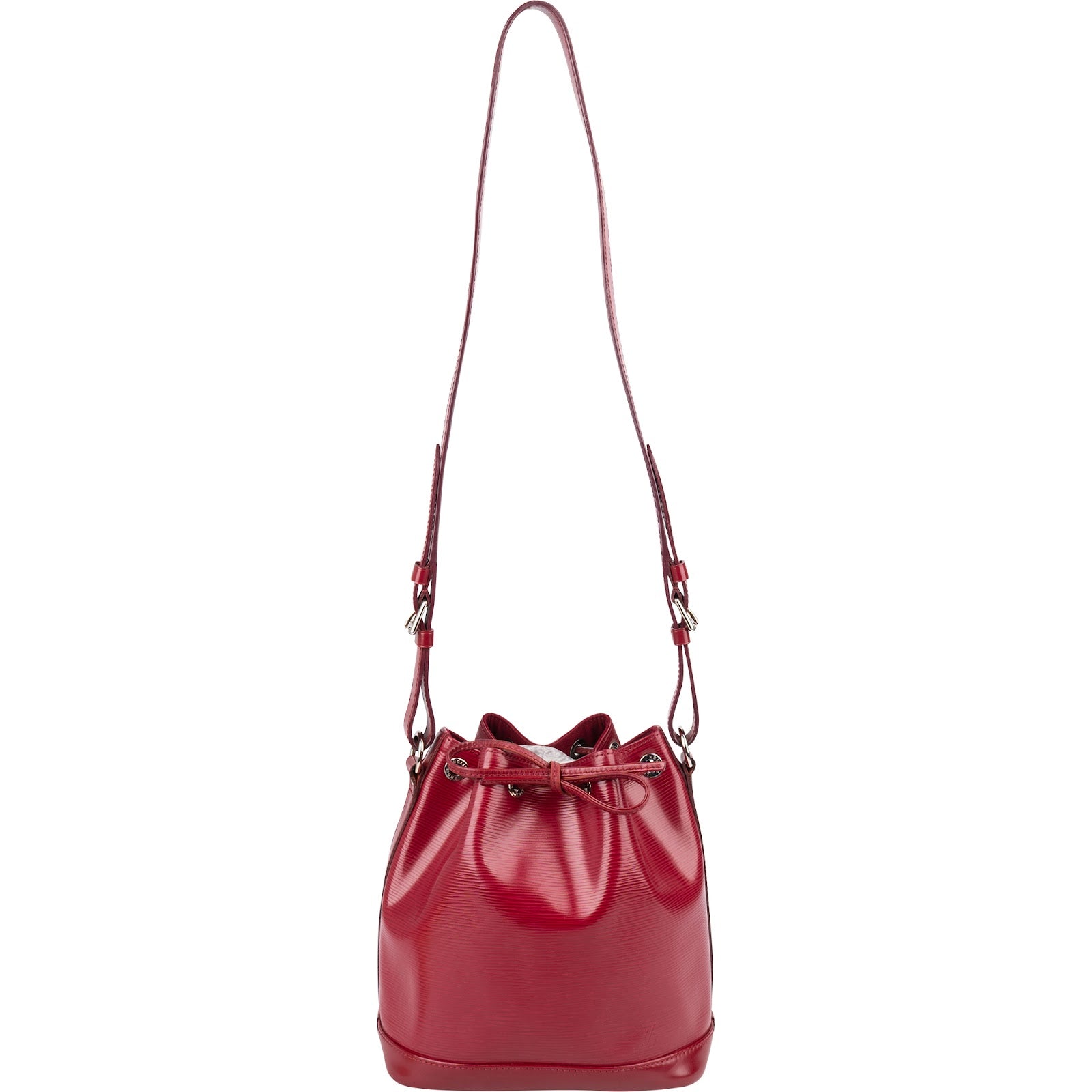 Louis Vuitton Red Epi Leather NM Sac Noé Petit