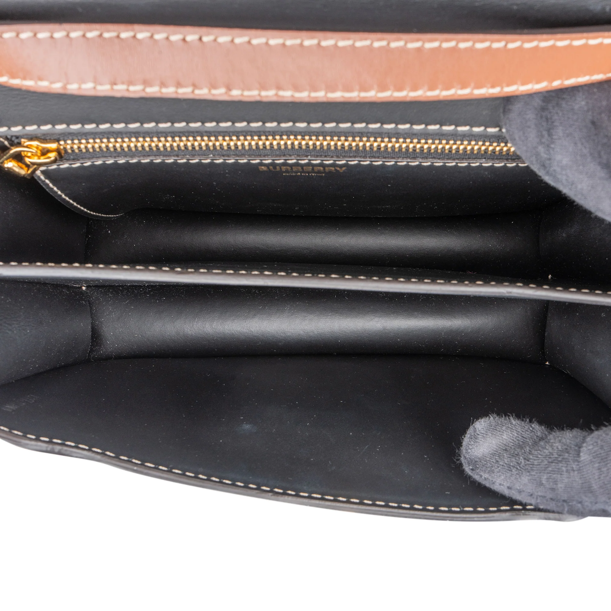 Burberry Tri-Tone TB Crossbody Bag