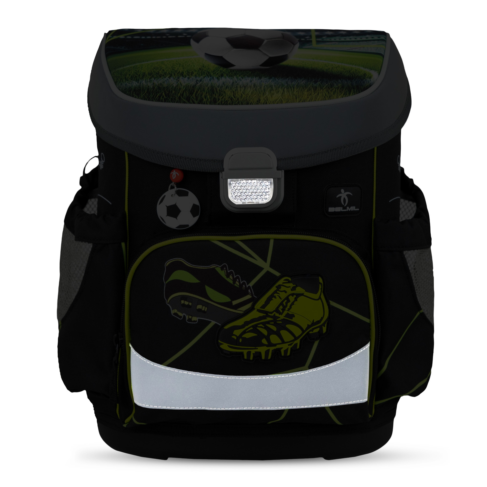 Belmil Mini-Fit ergonomisches Schulranzen-Set 4-teilig "Champion's Kick"