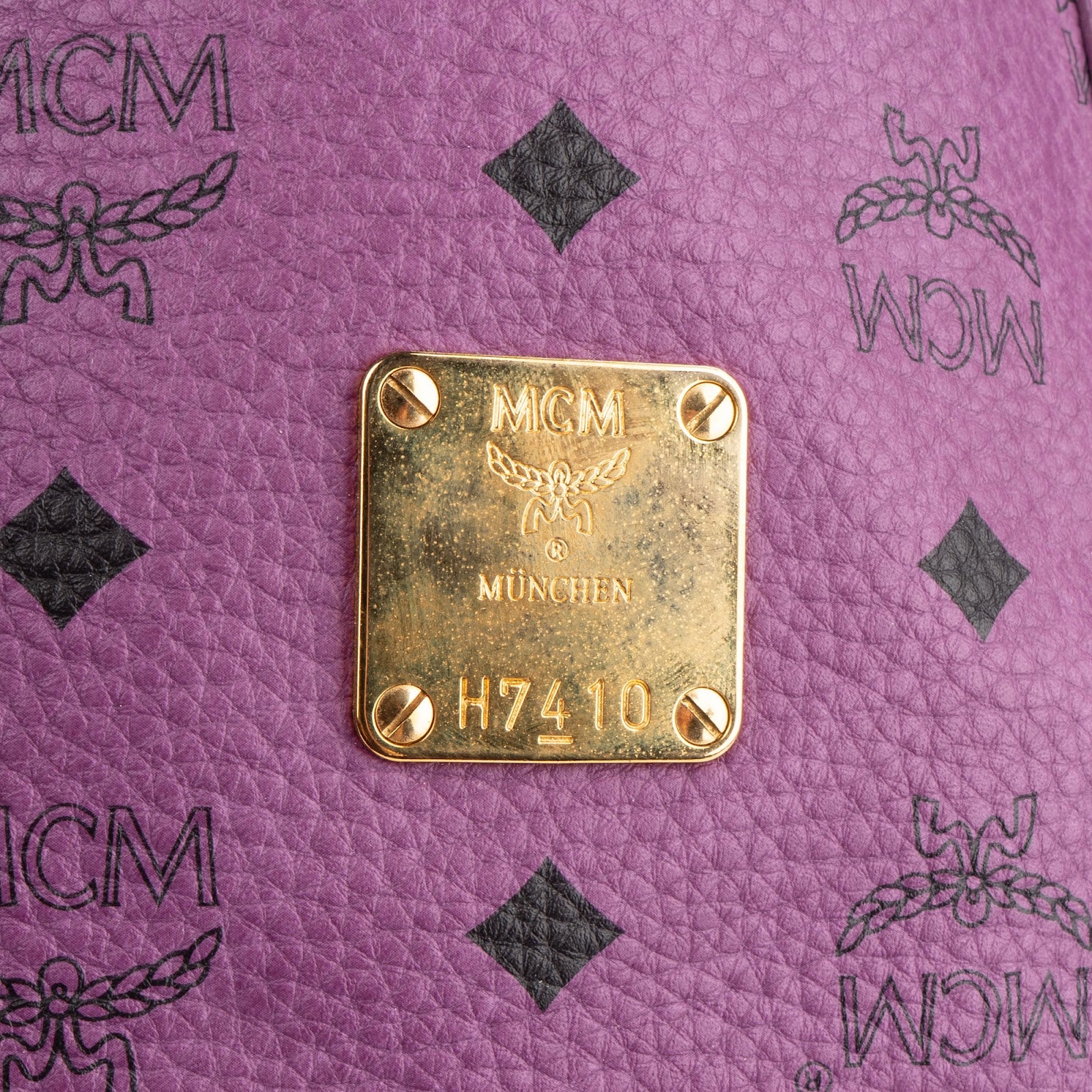 MCM Monogram Visetos Reversible Liz Shopper Shoulder Bag
