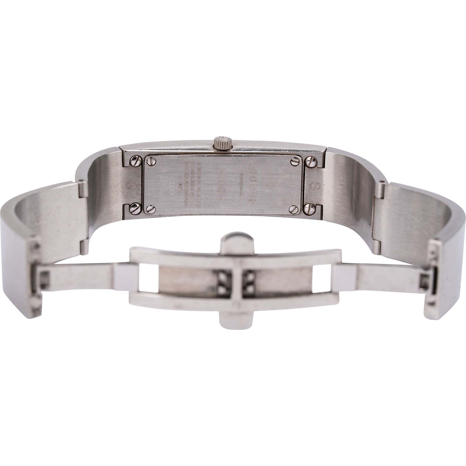 Gucci Silver Tone 2400S Bangle Damenuhr