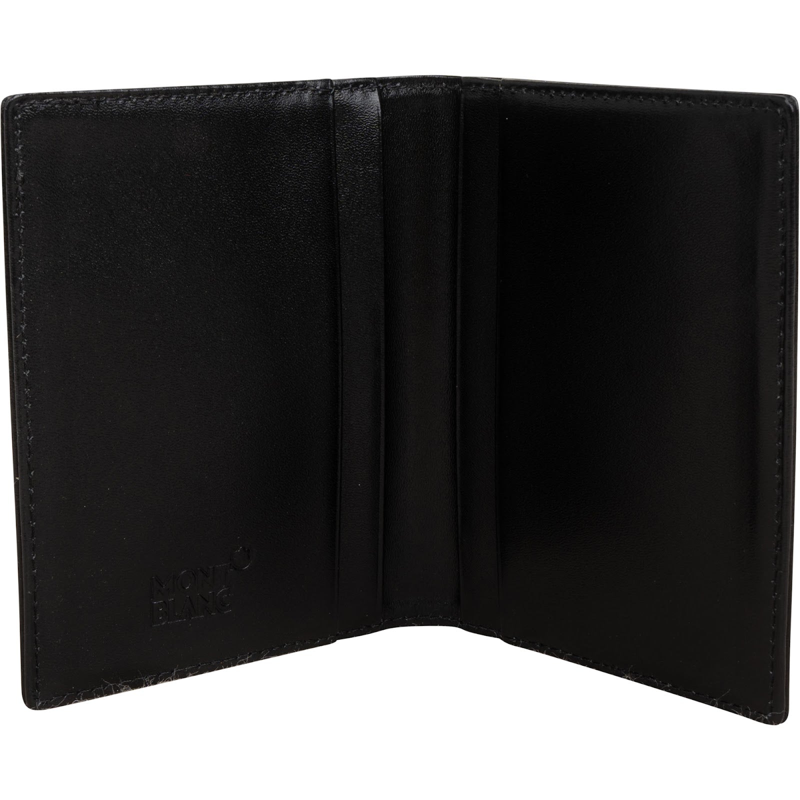 Montblanc Black Soft Leather Meisterstück Kartenetui