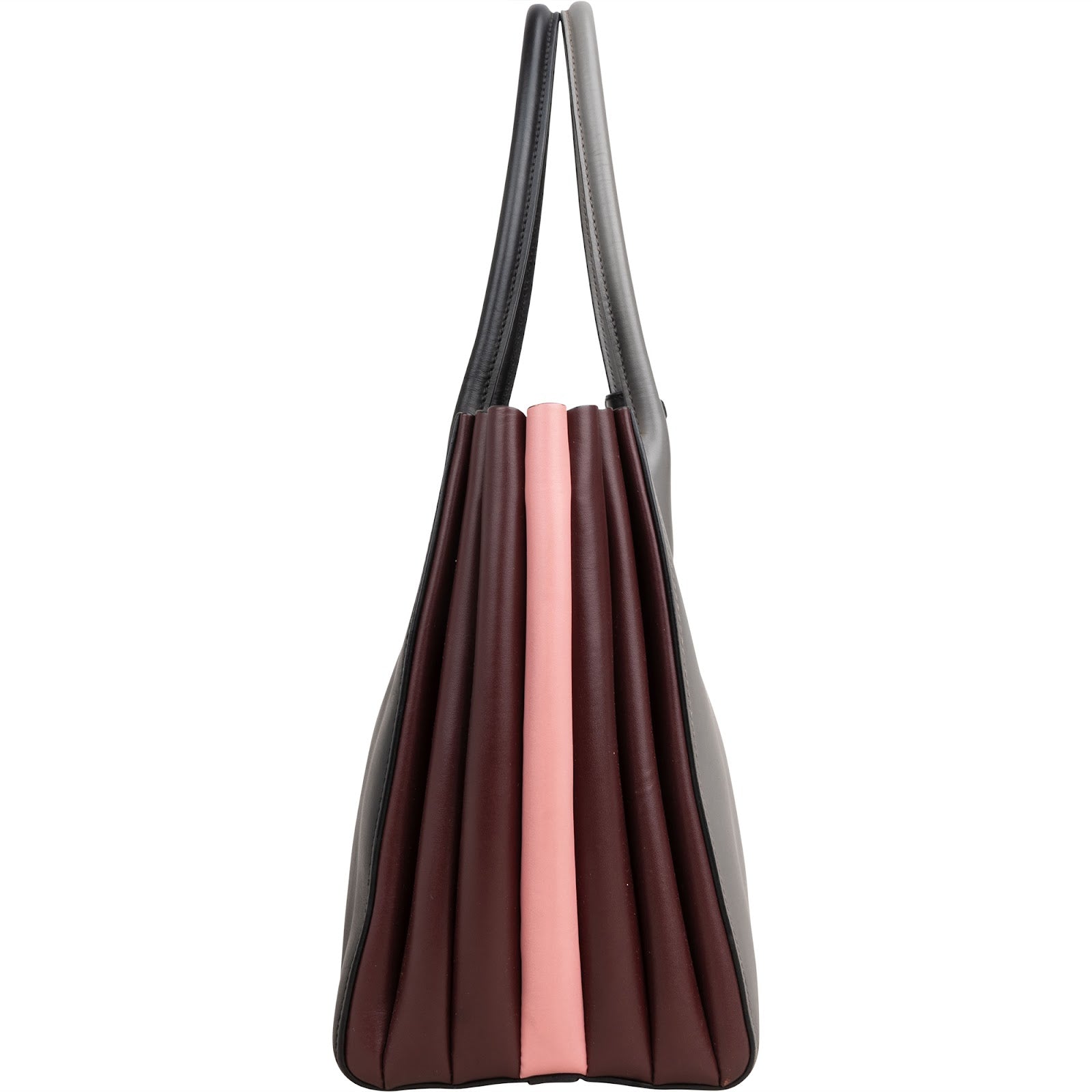 Prada Leather Bibliothèque Tote Handbag
