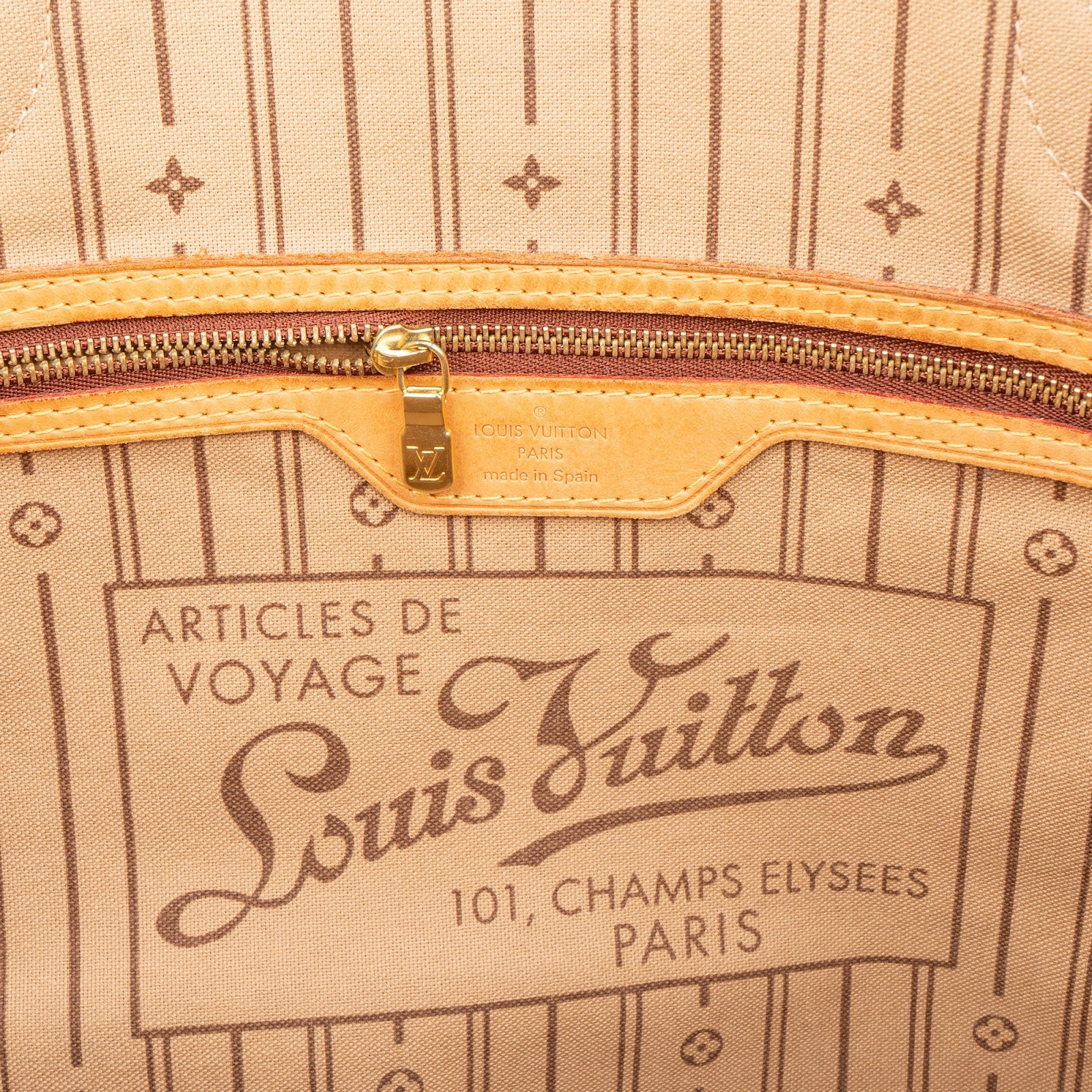 Sac cabas Neverfull MM en toile Monogram de Louis Vuitton
