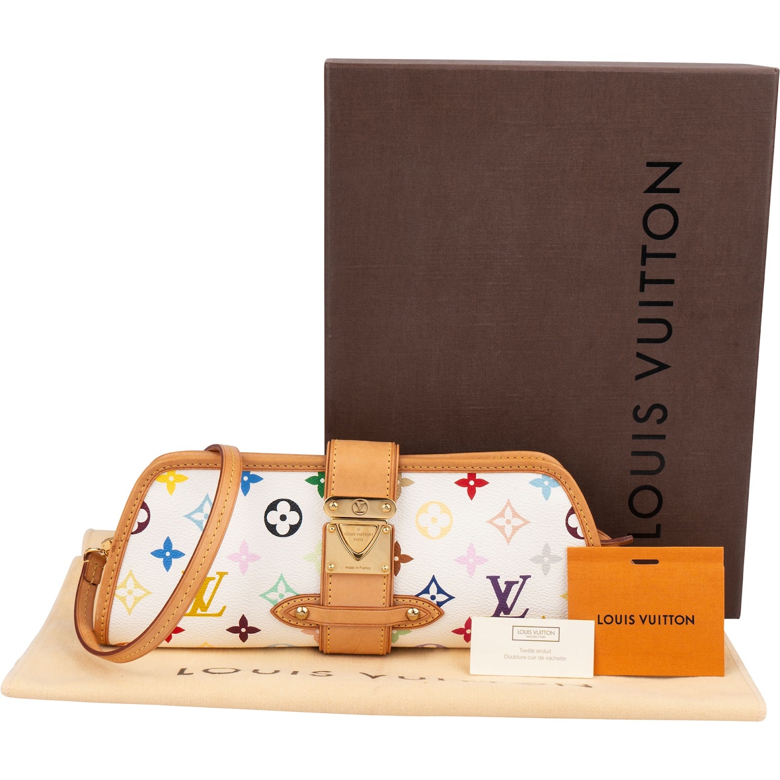 Louis Vuitton Monogram Murakami Multicolor Shirley Pochette