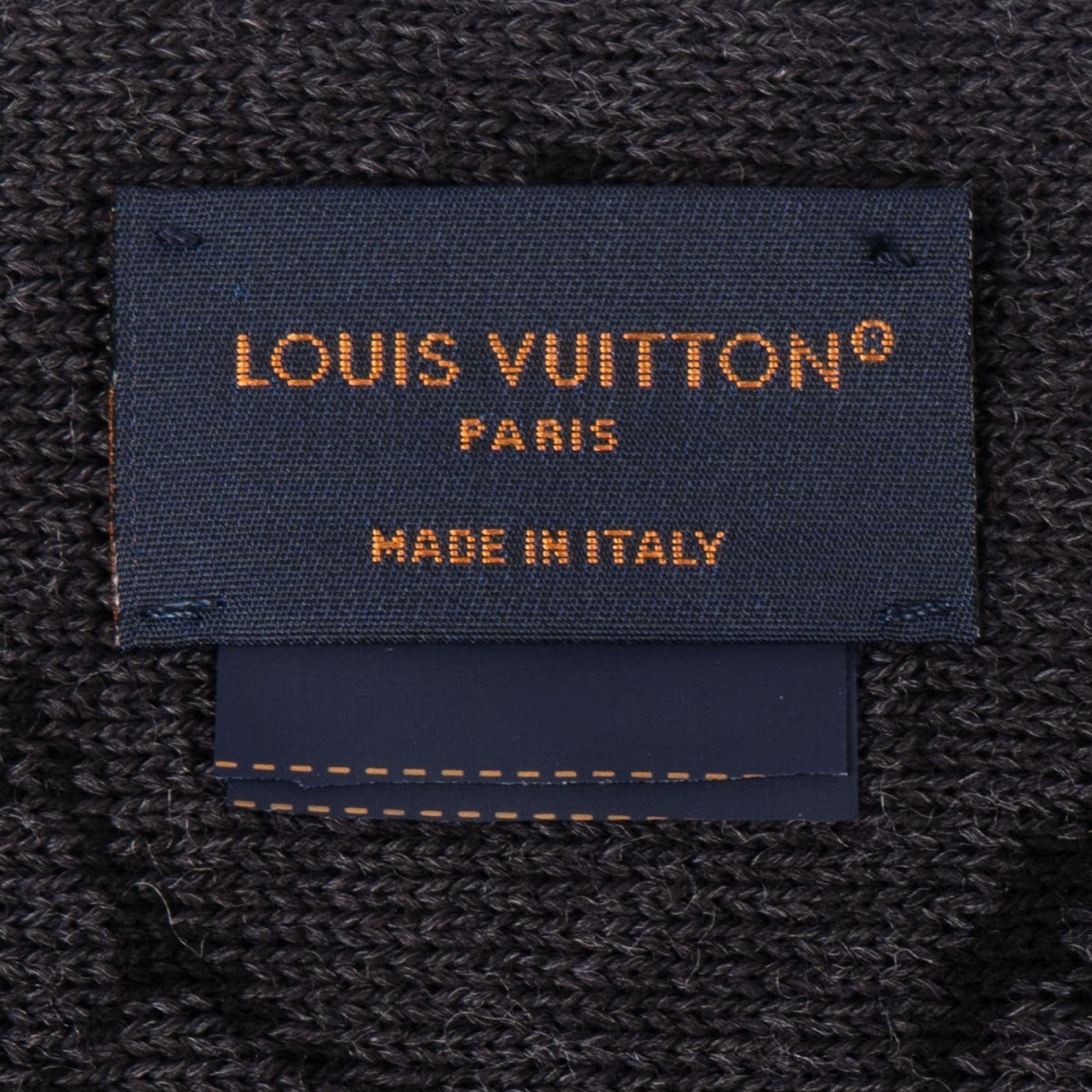 Louis Vuitton Wool Monogram Split Schal Scarf