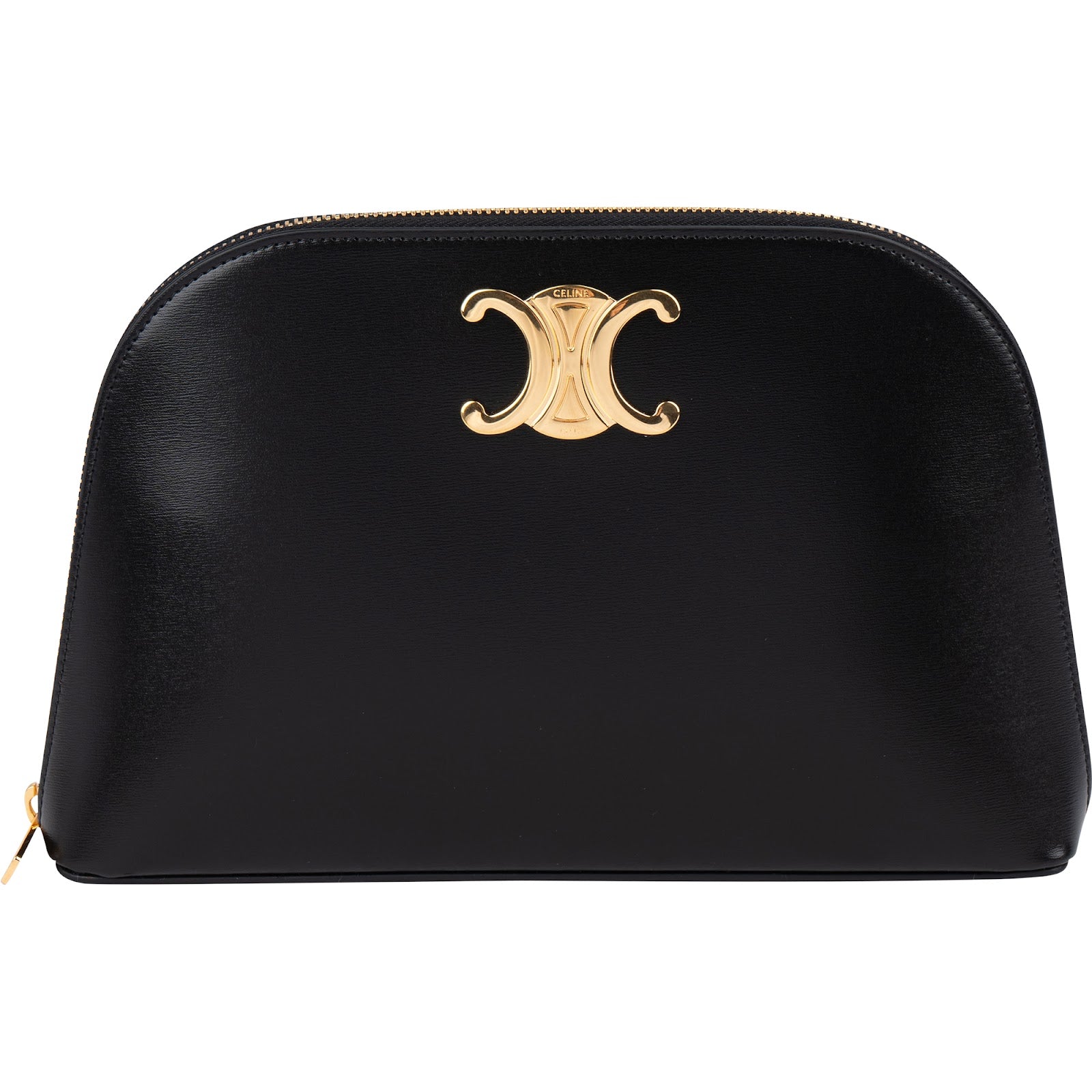 Celine Smooth Calfskin Triomphe Clutch