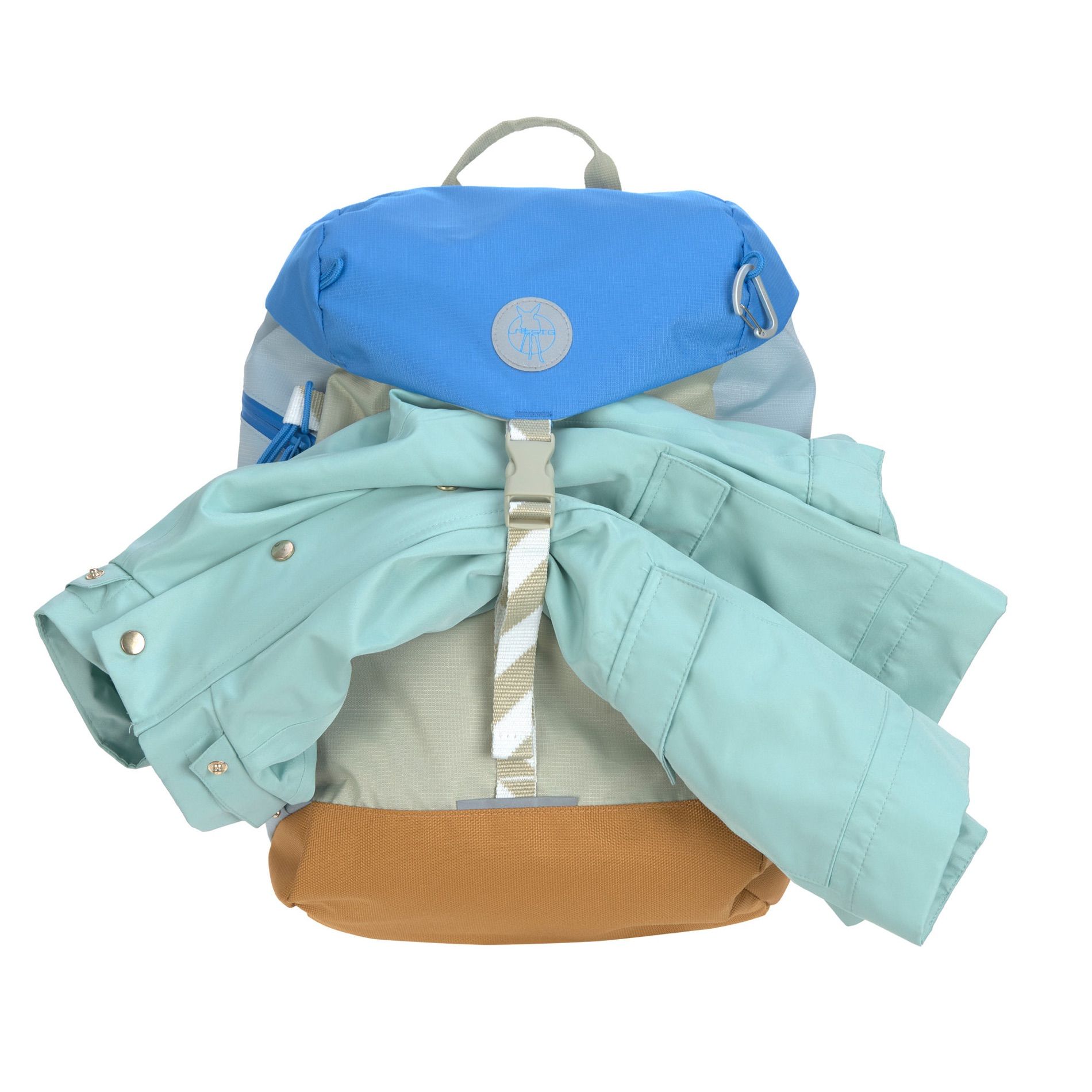 Big Outdoor Backpack Sunny Explorer - green/blue