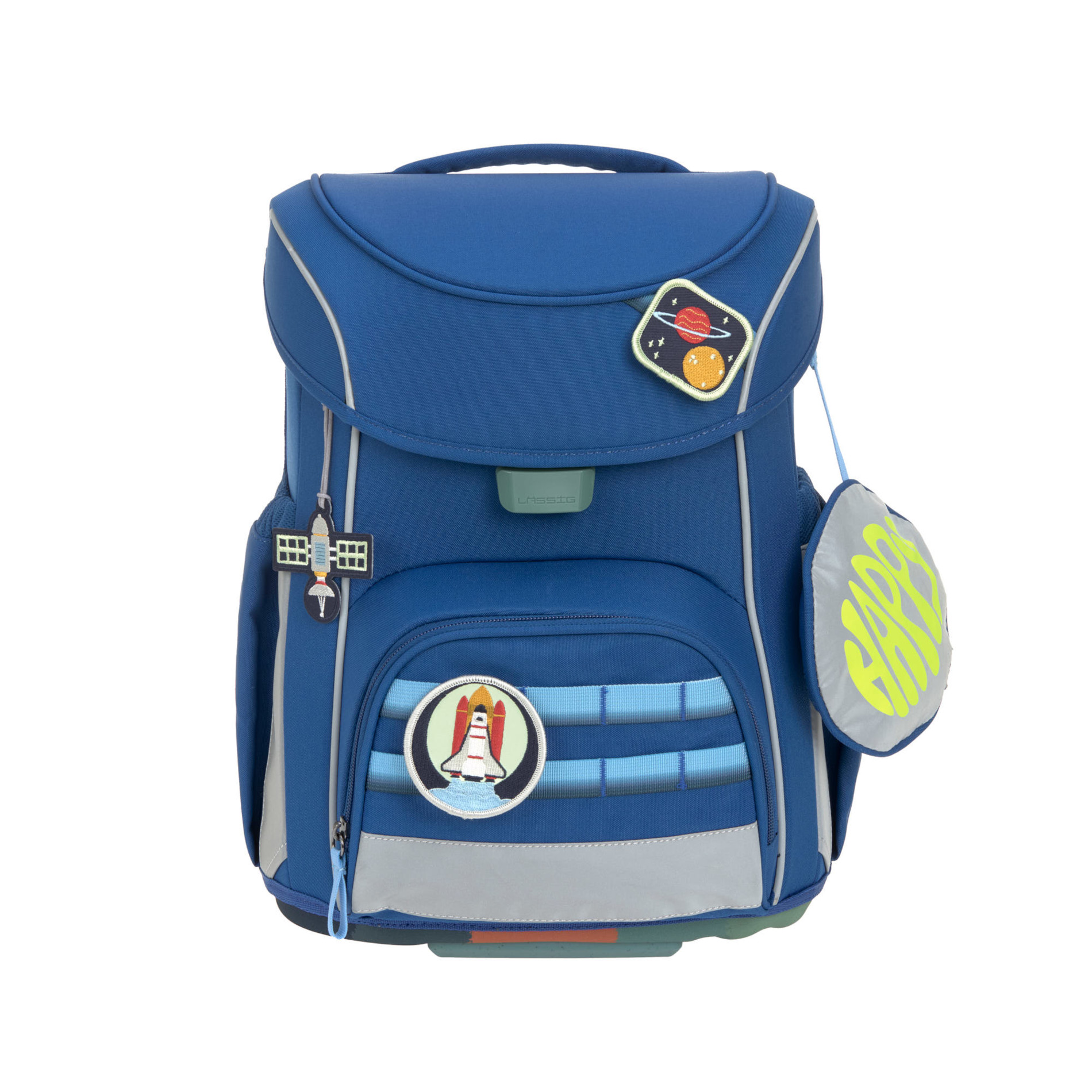 School Set Slim Unique Schulranzenset 6tlg. - dark blue