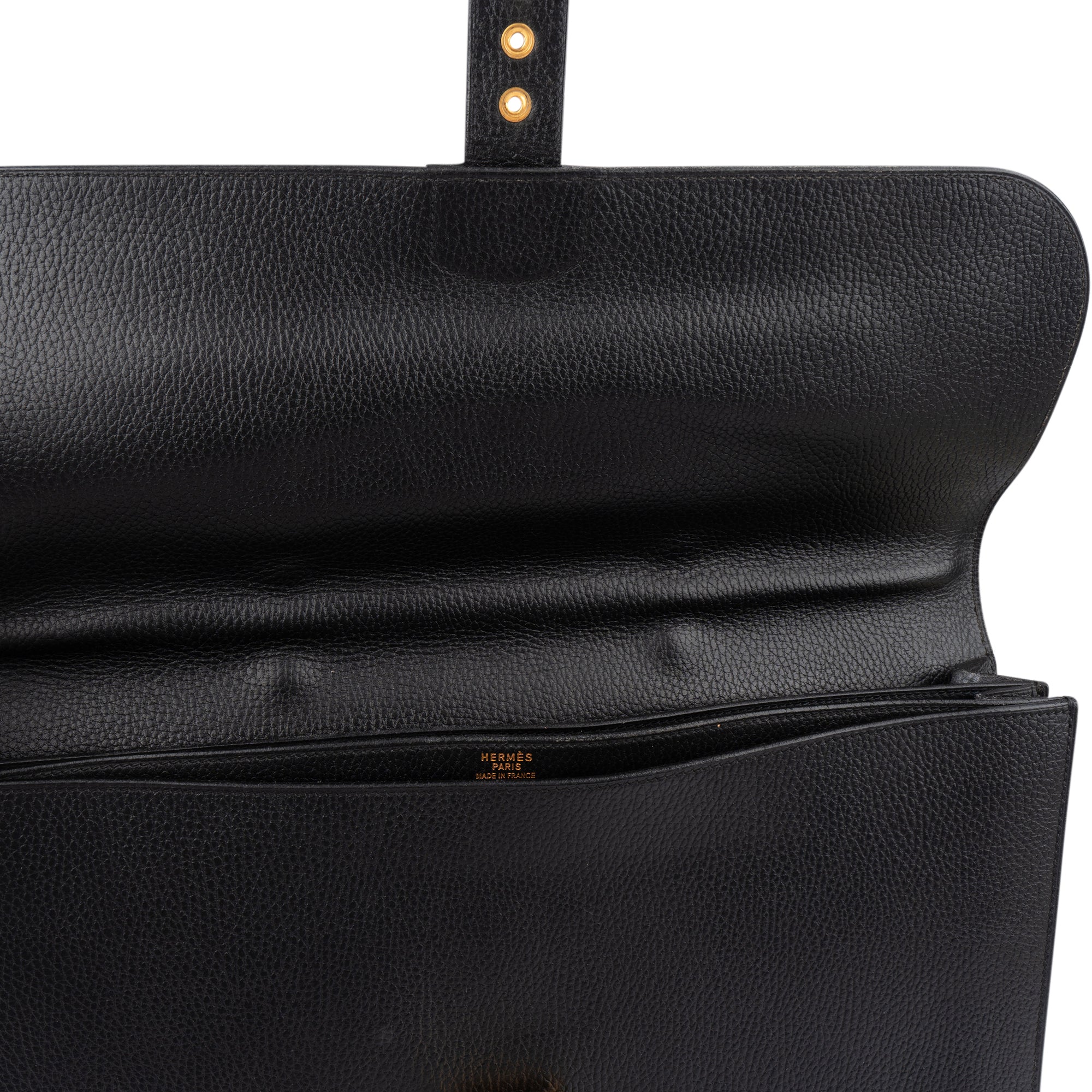 Hermès Taurillon Clémence Leather Sac à Dépêches Business Tasche