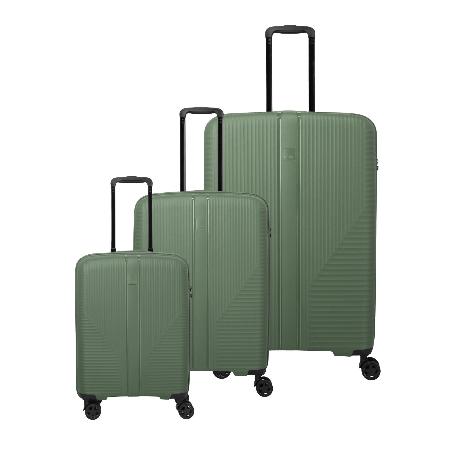 AIR STRIPE Kofferset L/M (erweiterbar)/S - Green